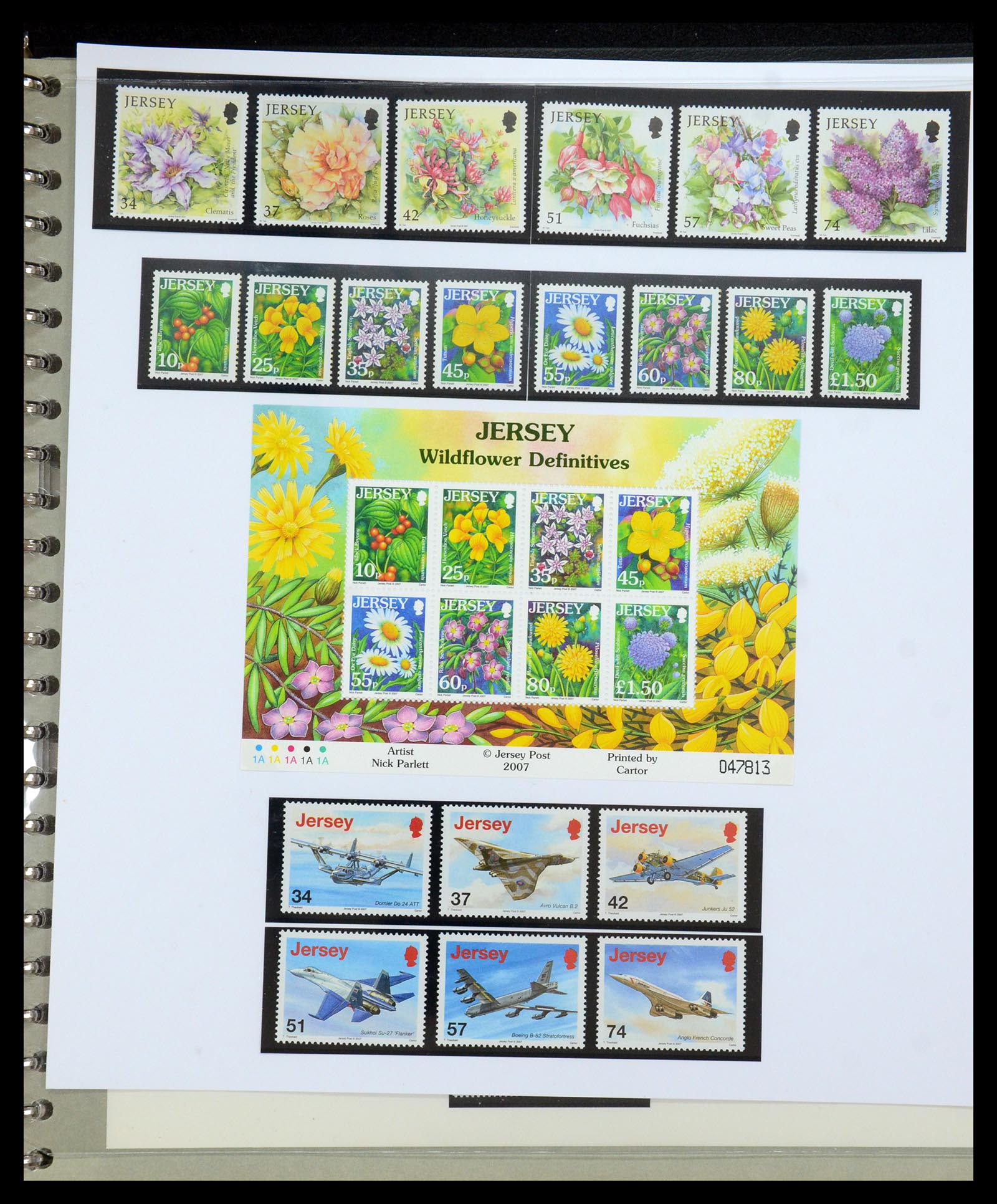 35743 065 - Postzegelverzameling 35743 Jersey 2004-2010.