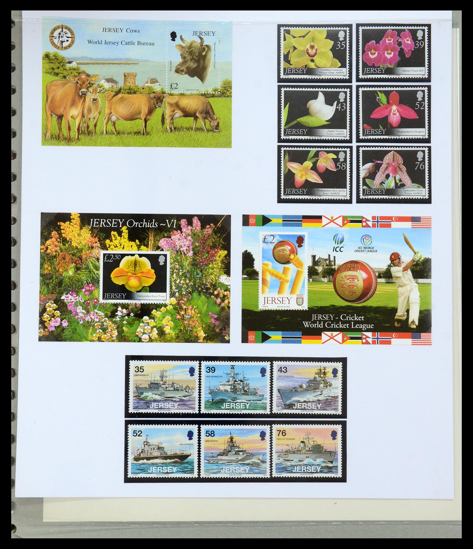 35743 069 - Postzegelverzameling 35743 Jersey 2004-2010.