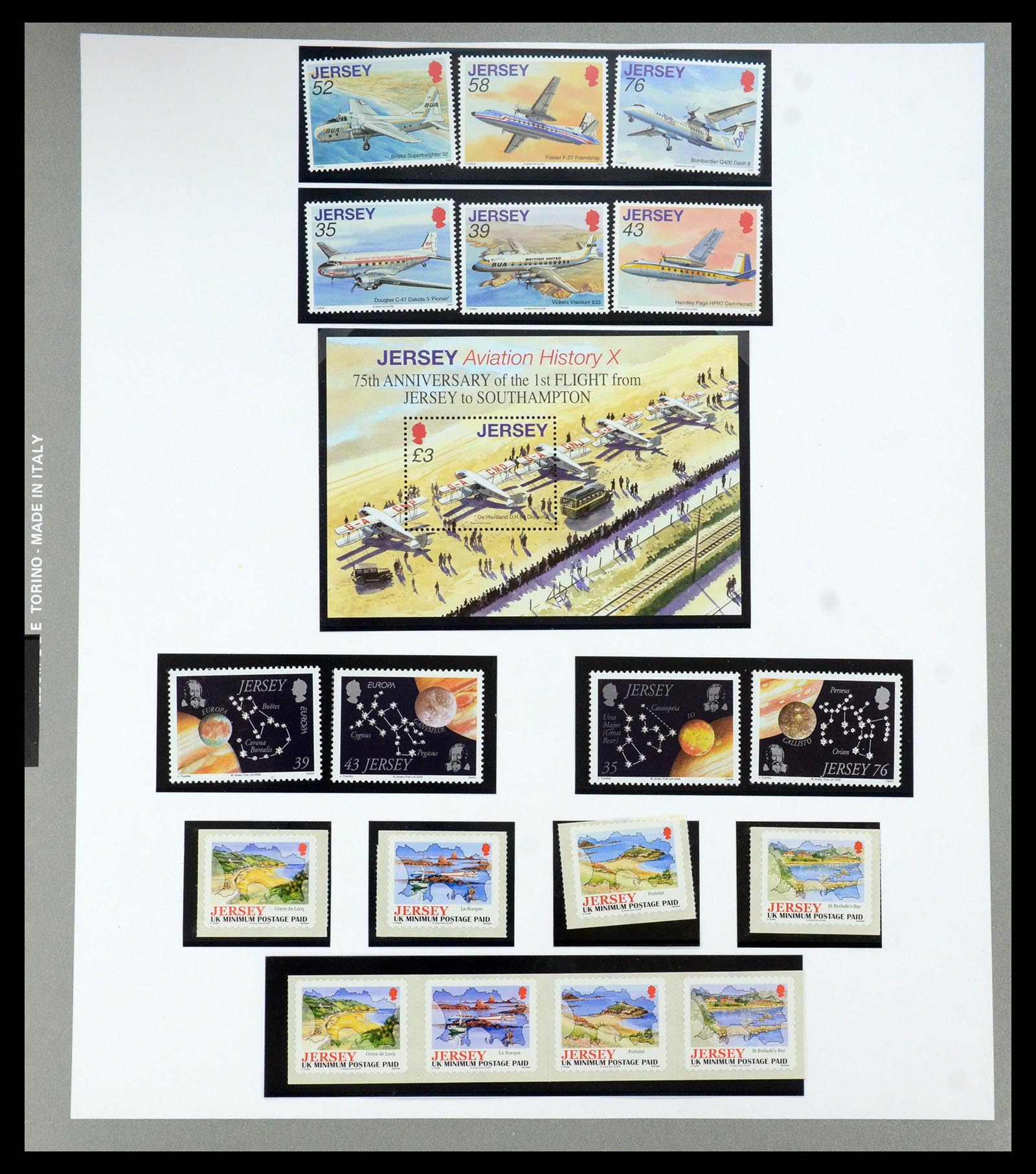 35743 074 - Postzegelverzameling 35743 Jersey 2004-2010.