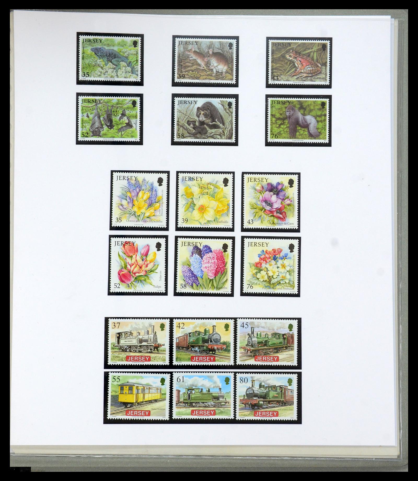 35743 075 - Postzegelverzameling 35743 Jersey 2004-2010.