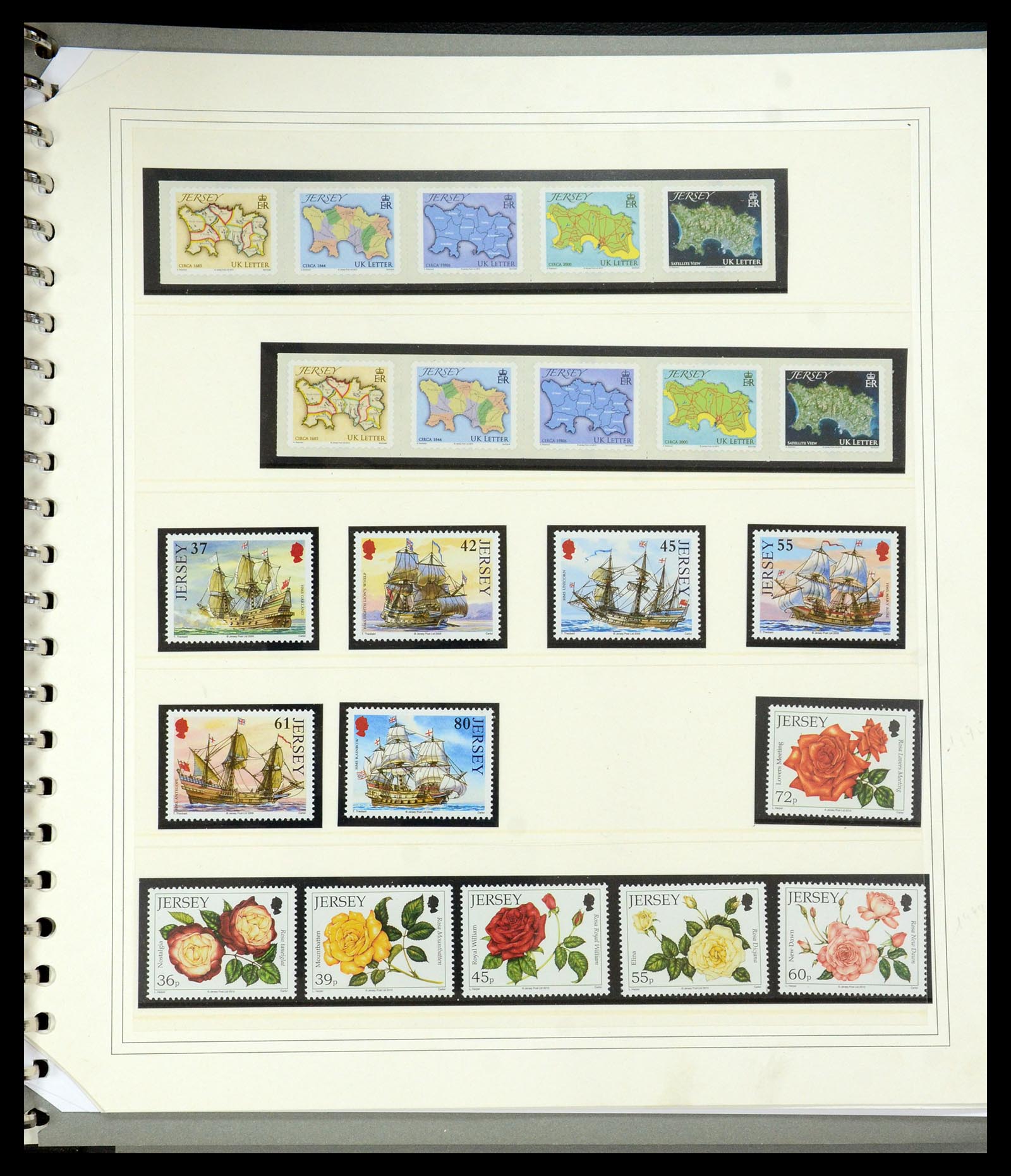 35743 080 - Postzegelverzameling 35743 Jersey 2004-2010.