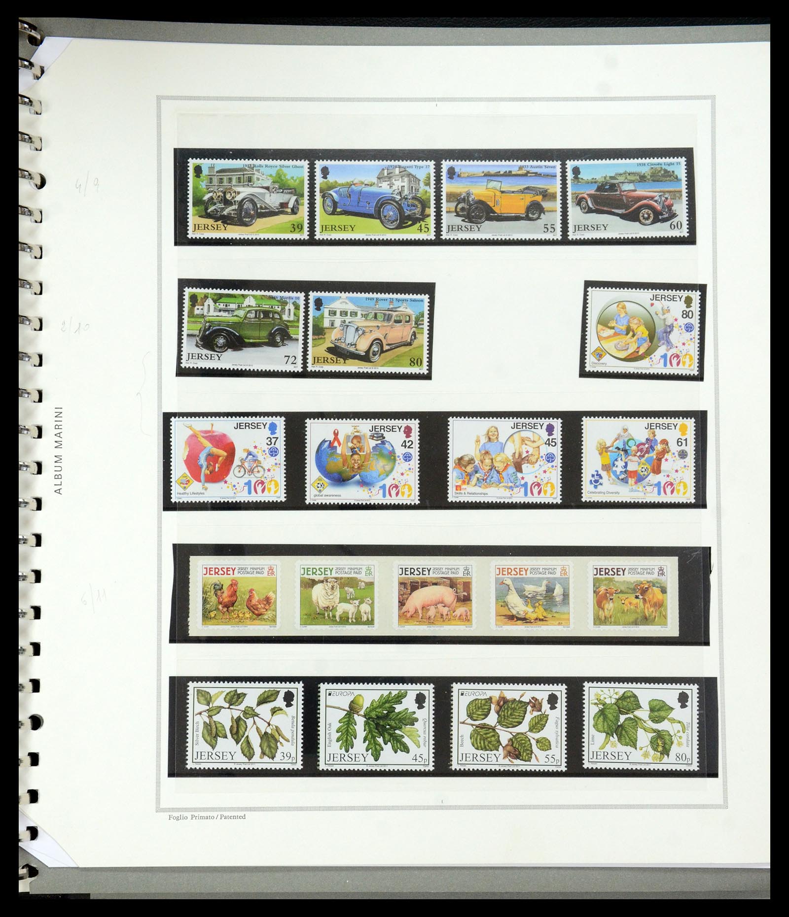 35743 081 - Postzegelverzameling 35743 Jersey 2004-2010.