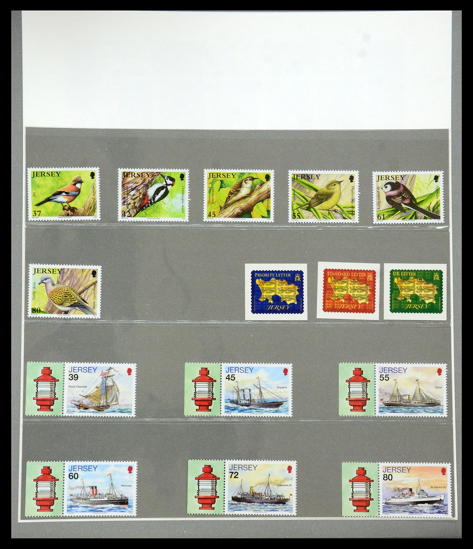 35743 084 - Postzegelverzameling 35743 Jersey 2004-2010.