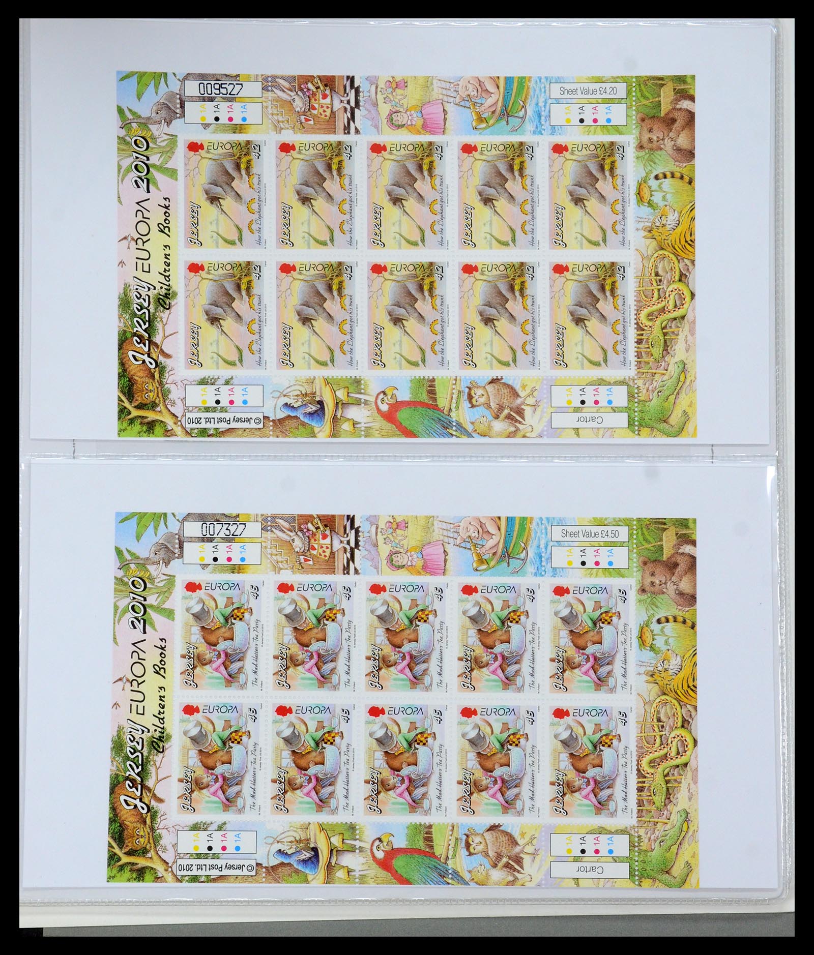 35743 085 - Stamp Collection 35743 Jersey 2004-2010.