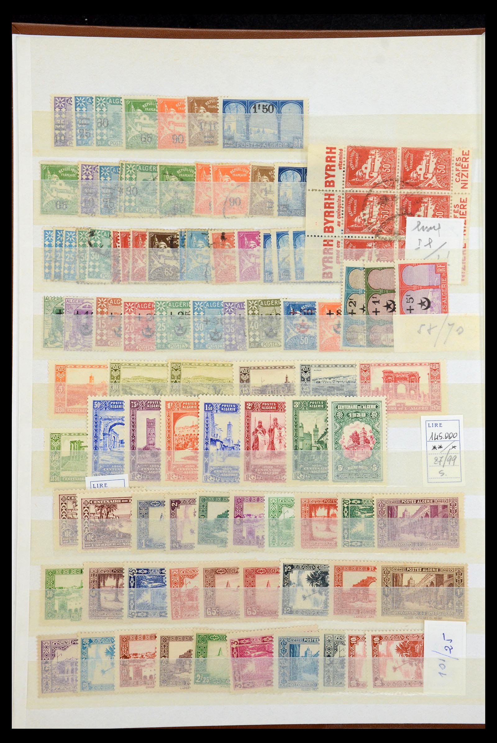 35745 002 - Postzegelverzameling 35745 Franse koloniën 1870-1995.