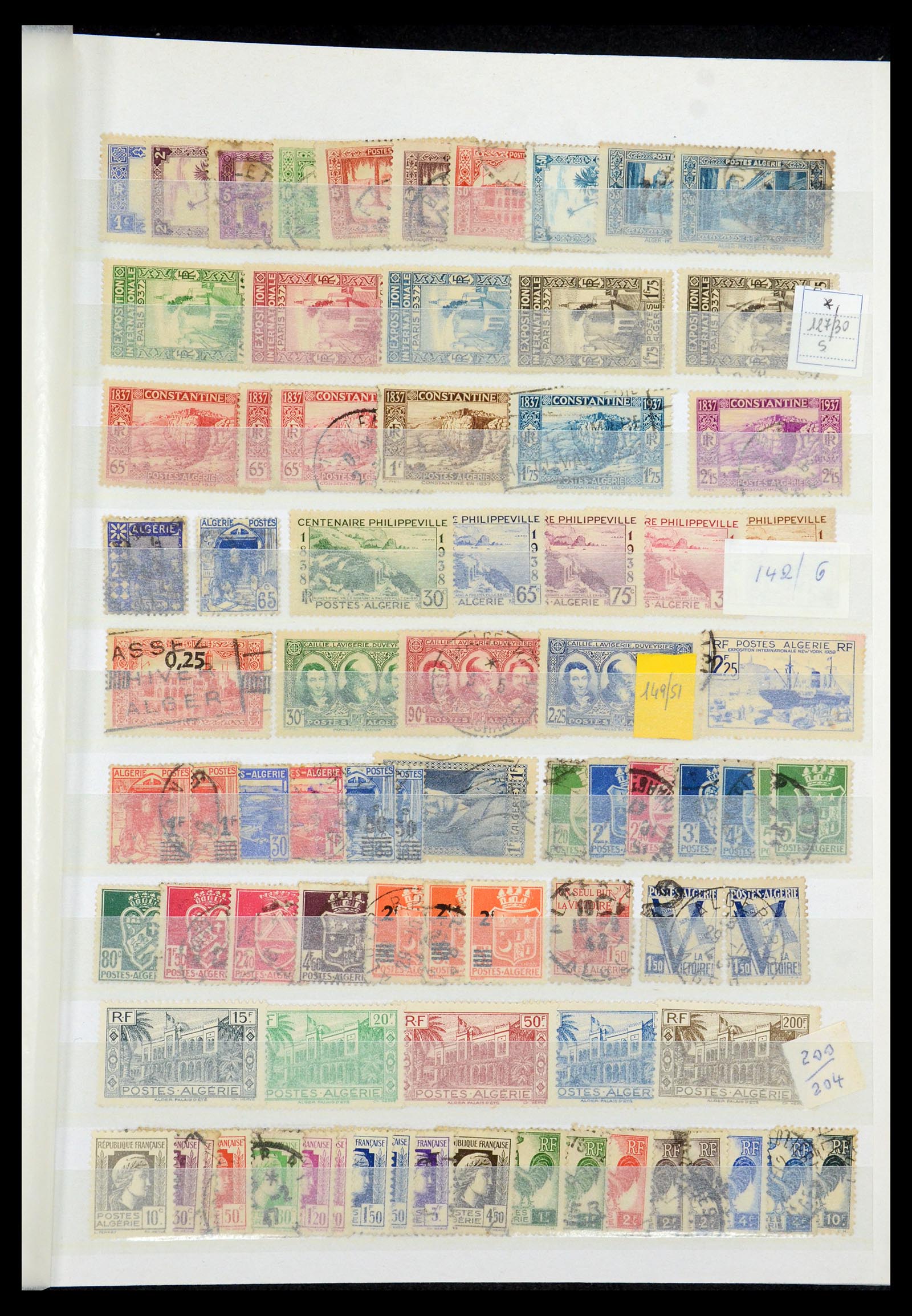 35745 003 - Postzegelverzameling 35745 Franse koloniën 1870-1995.