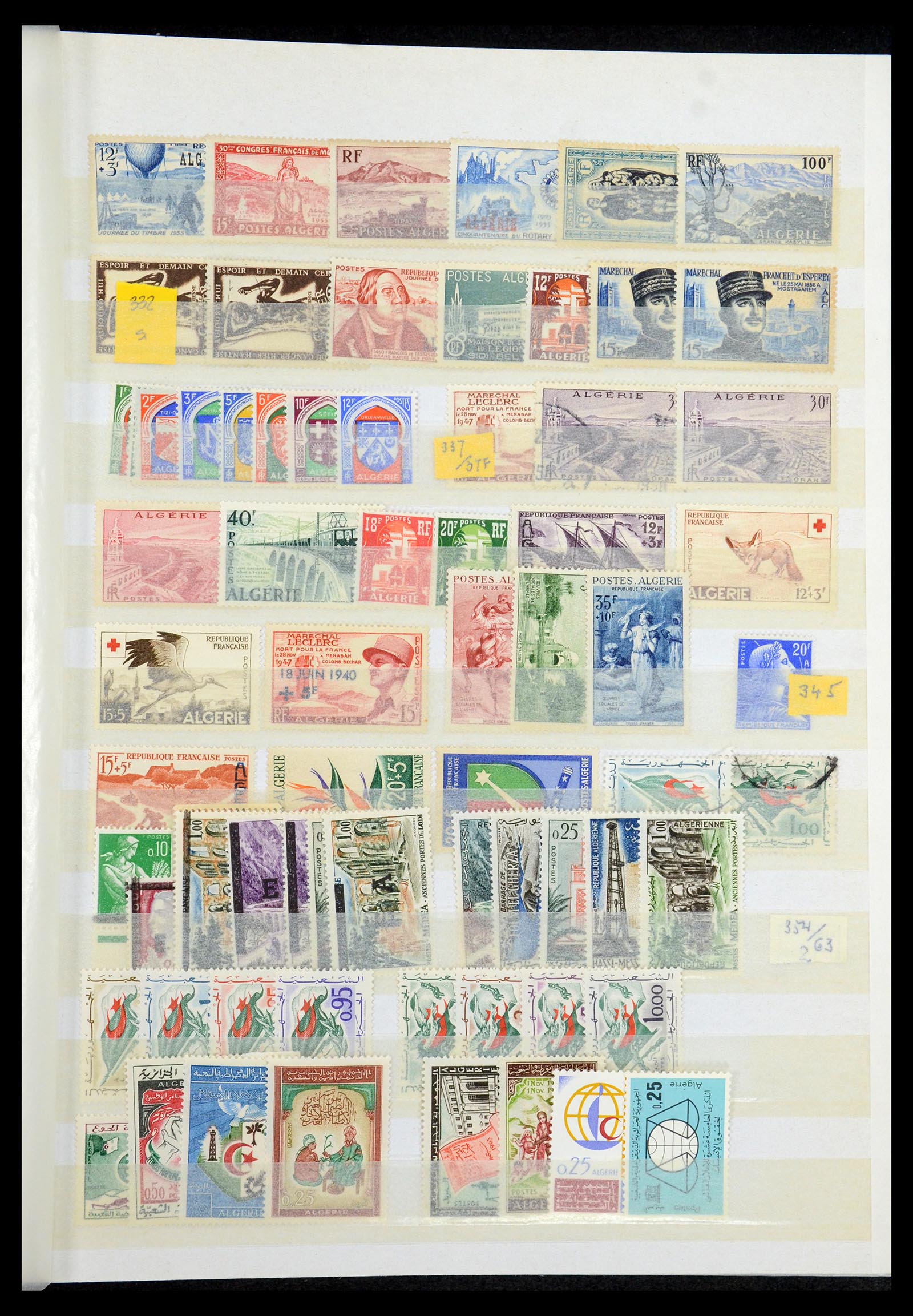 35745 005 - Postzegelverzameling 35745 Franse koloniën 1870-1995.