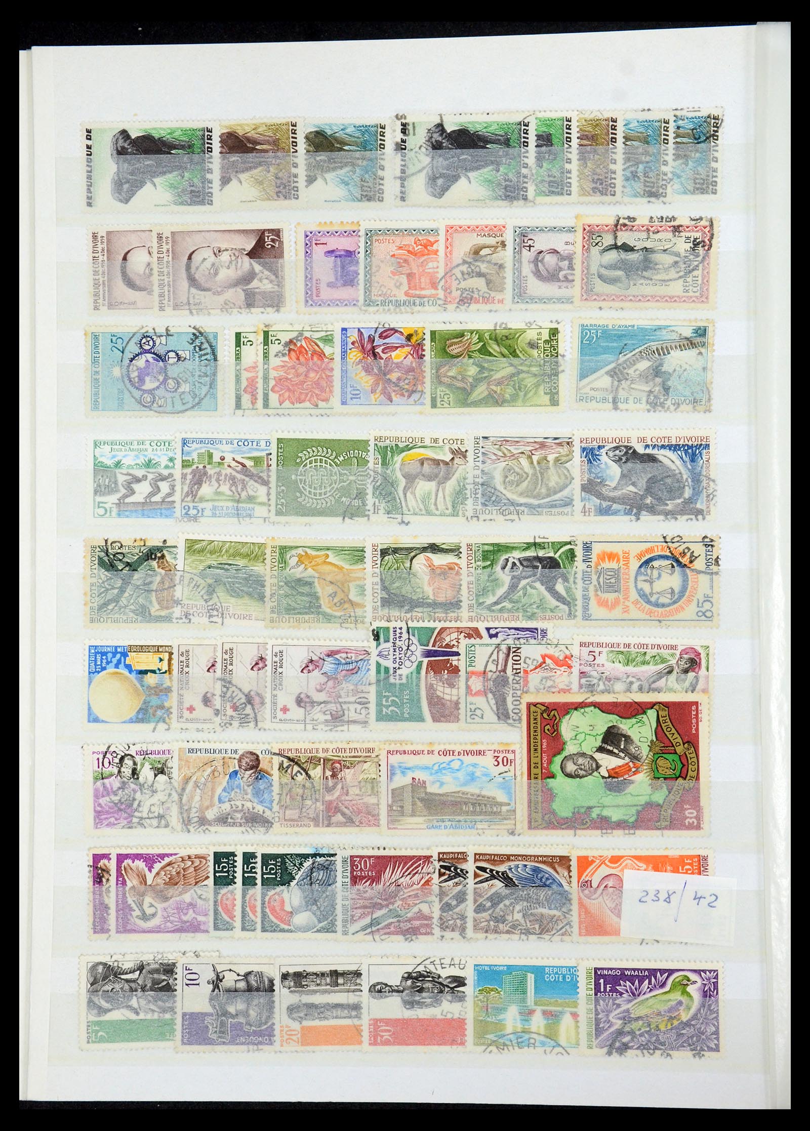 35745 026 - Postzegelverzameling 35745 Franse koloniën 1870-1995.