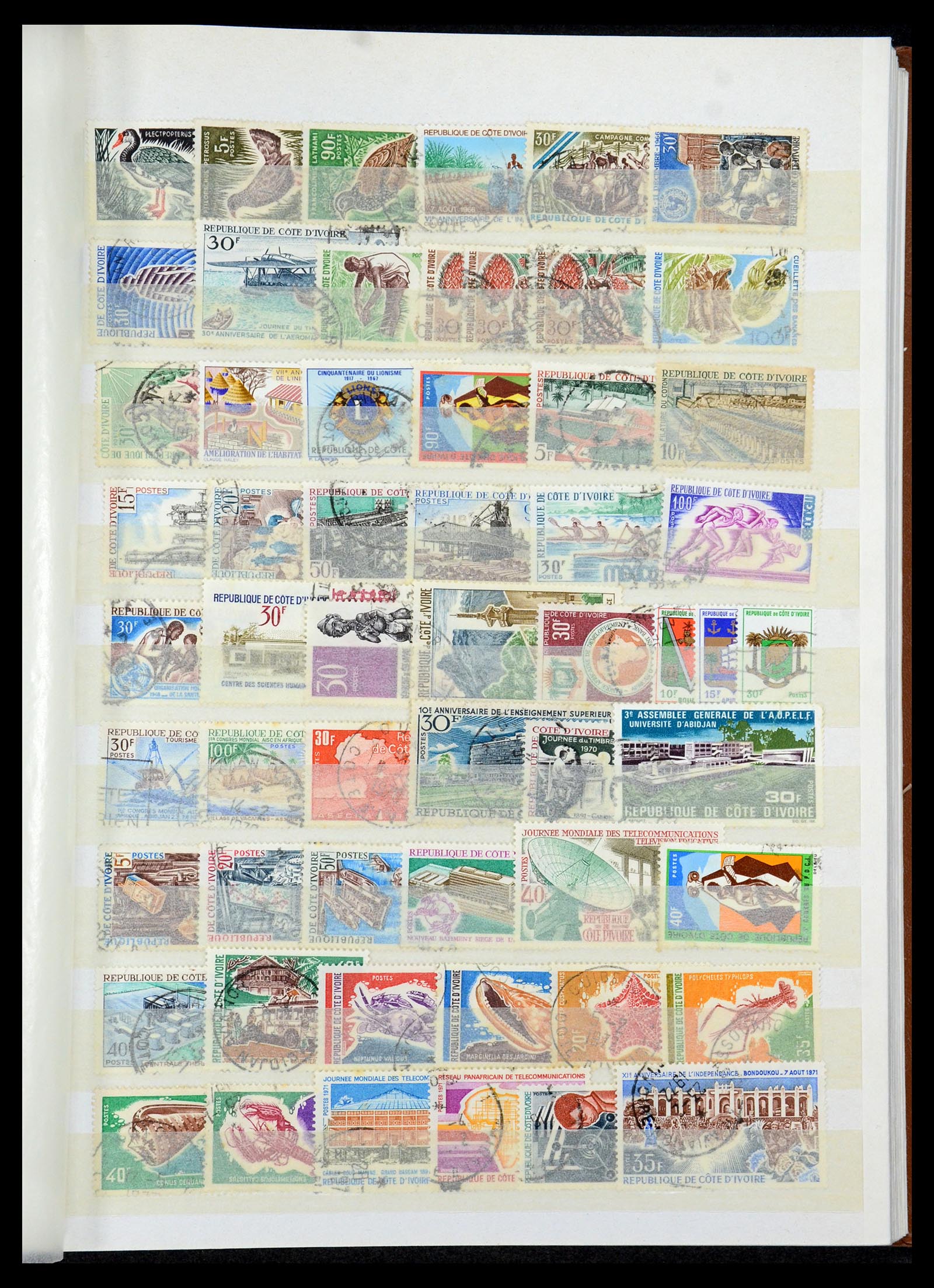 35745 027 - Postzegelverzameling 35745 Franse koloniën 1870-1995.