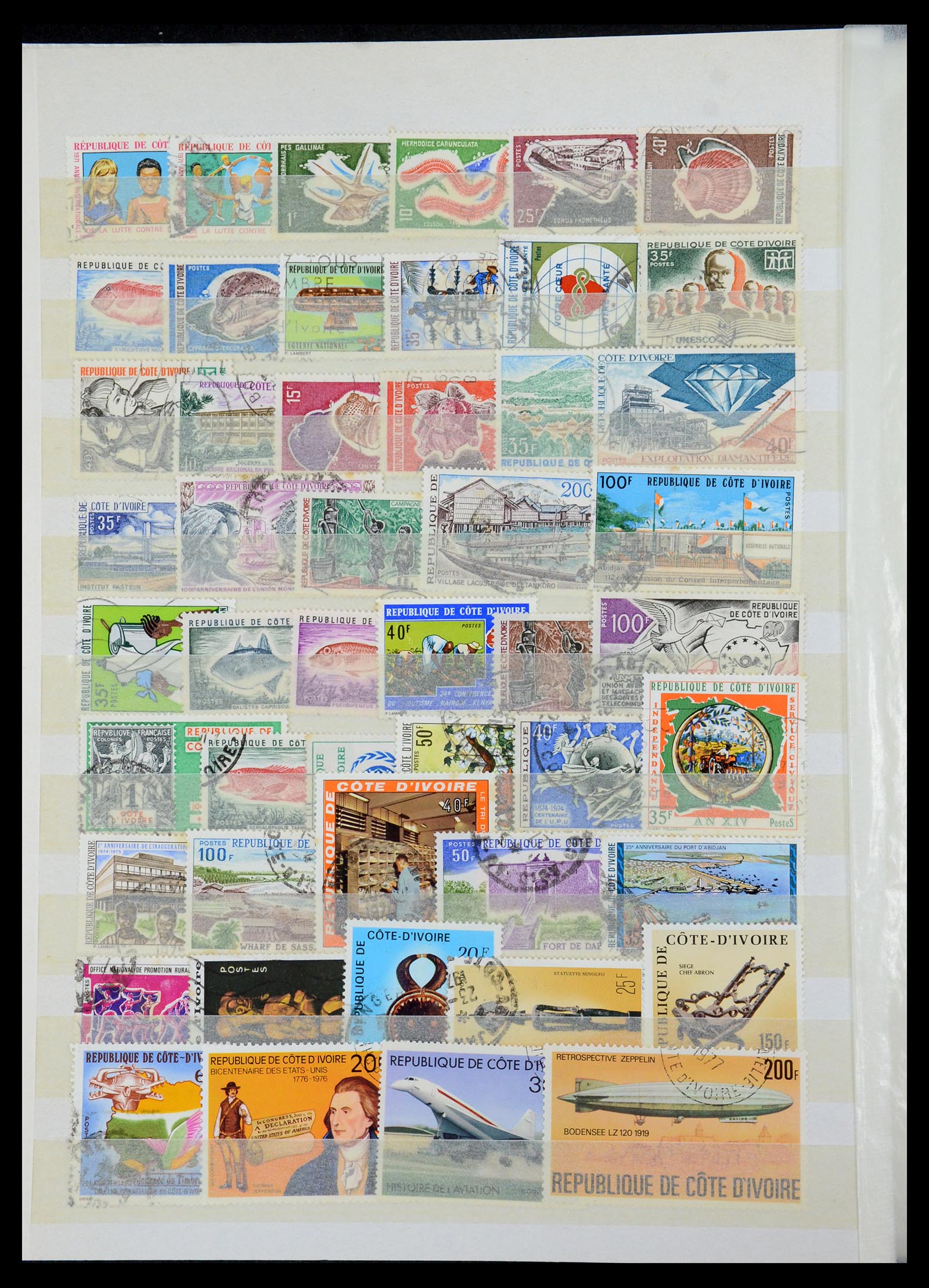 35745 028 - Postzegelverzameling 35745 Franse koloniën 1870-1995.
