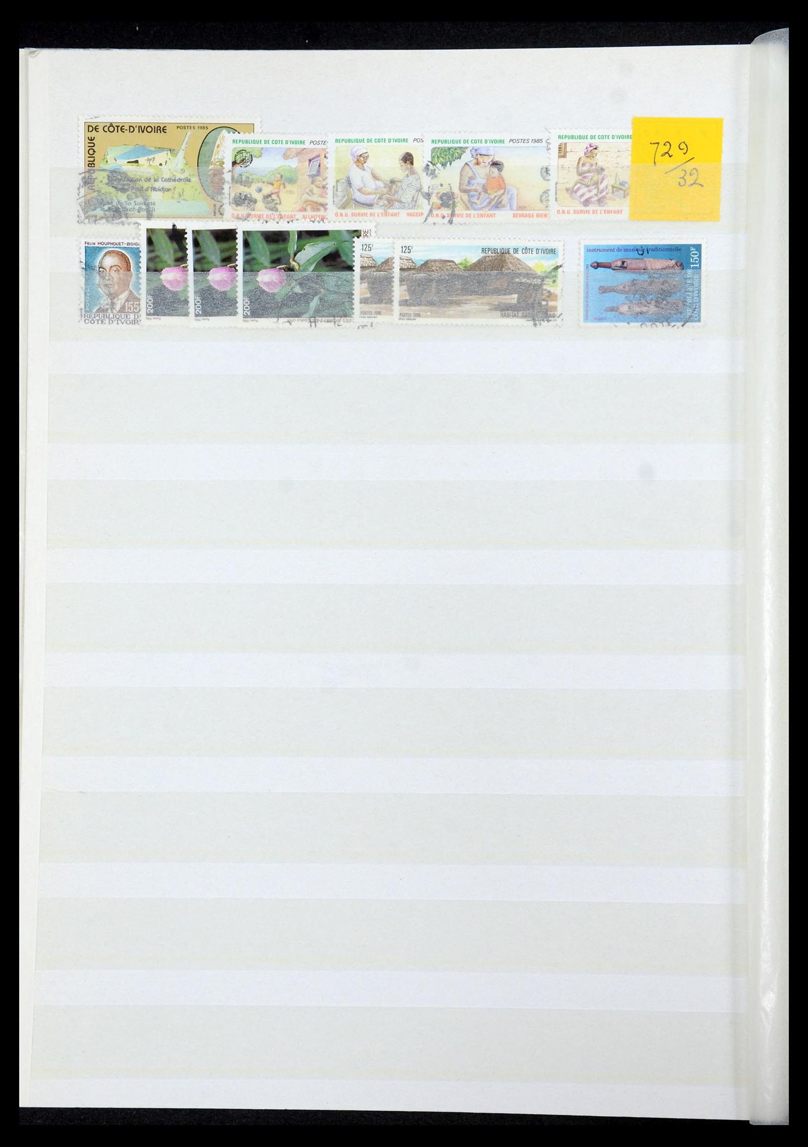 35745 030 - Postzegelverzameling 35745 Franse koloniën 1870-1995.