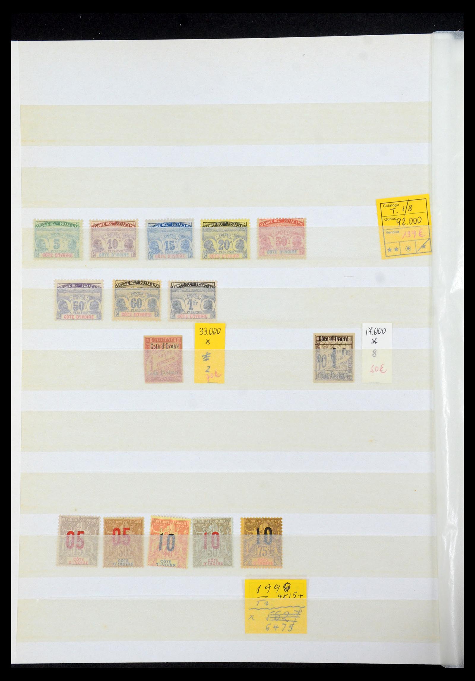 35745 032 - Postzegelverzameling 35745 Franse koloniën 1870-1995.