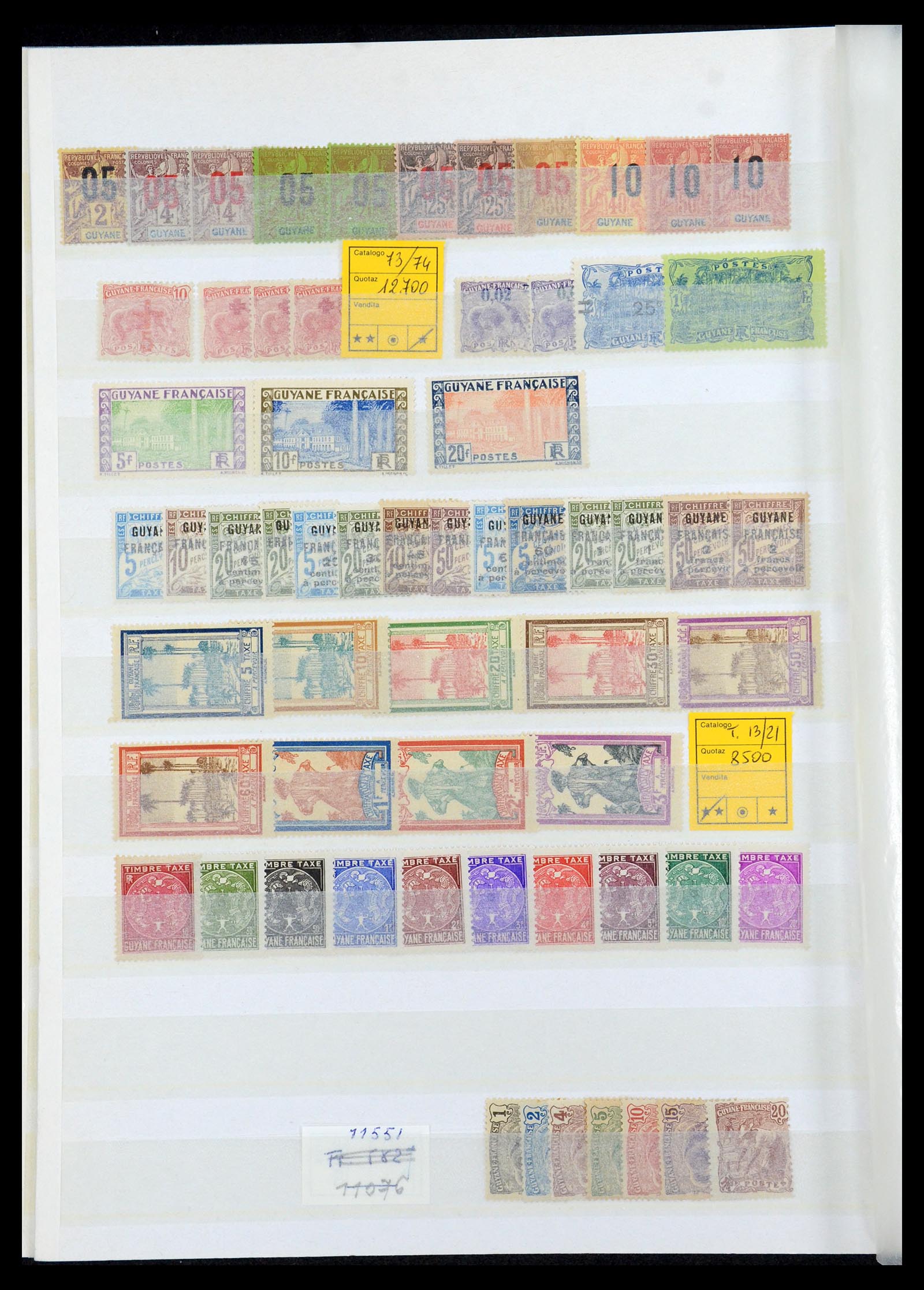 35745 034 - Postzegelverzameling 35745 Franse koloniën 1870-1995.