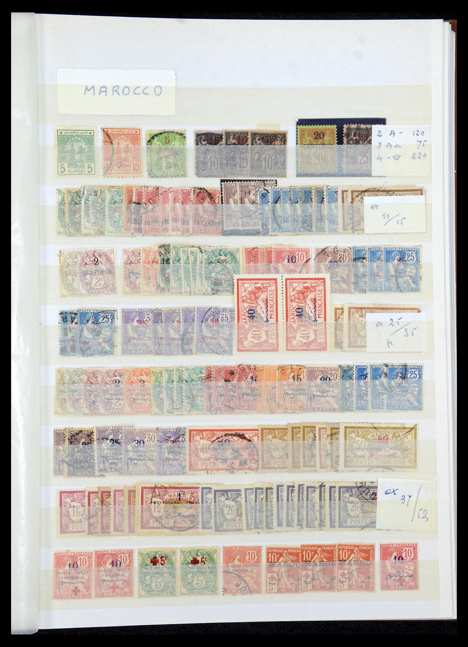 35745 035 - Postzegelverzameling 35745 Franse koloniën 1870-1995.