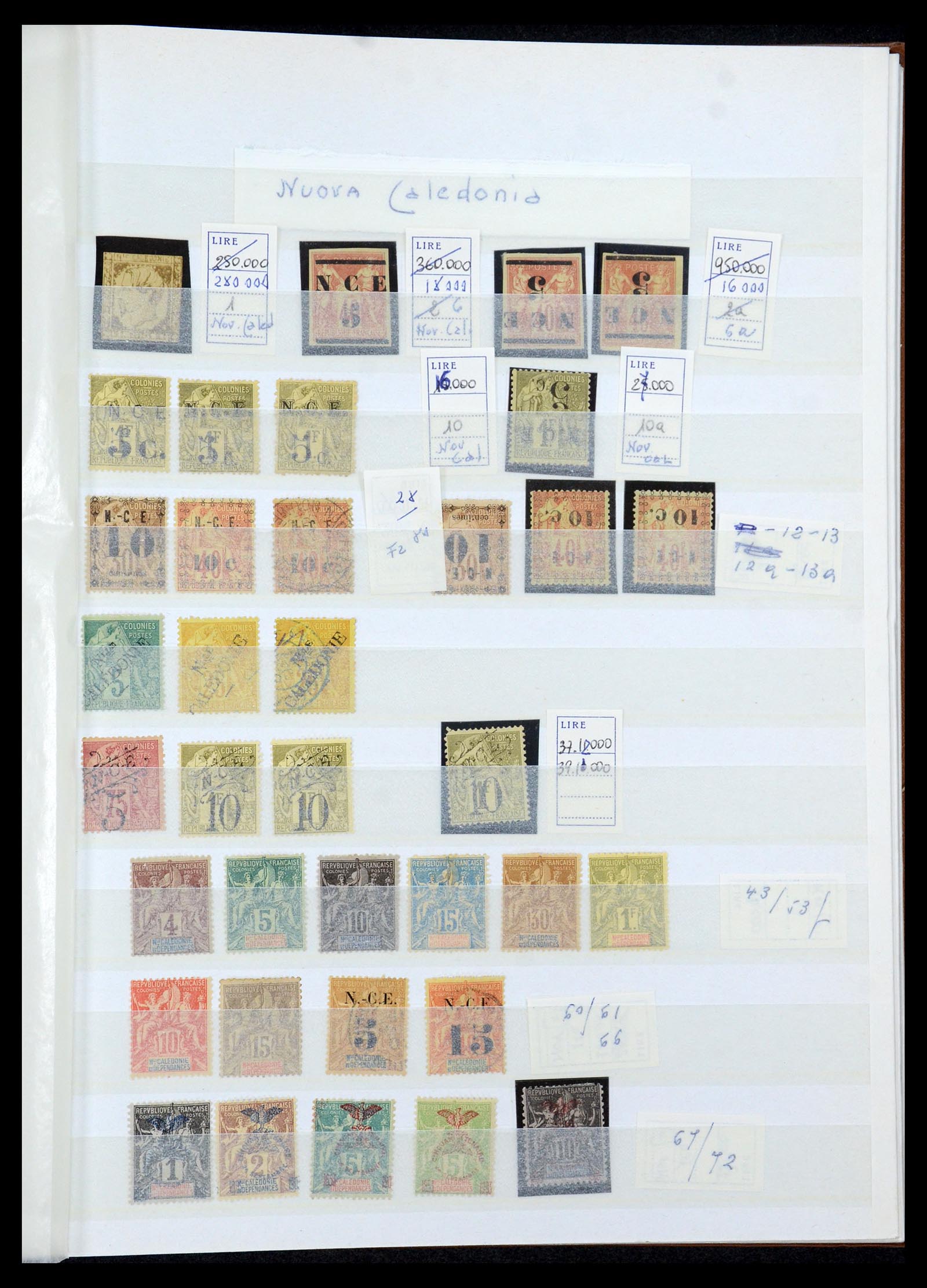 35745 041 - Postzegelverzameling 35745 Franse koloniën 1870-1995.