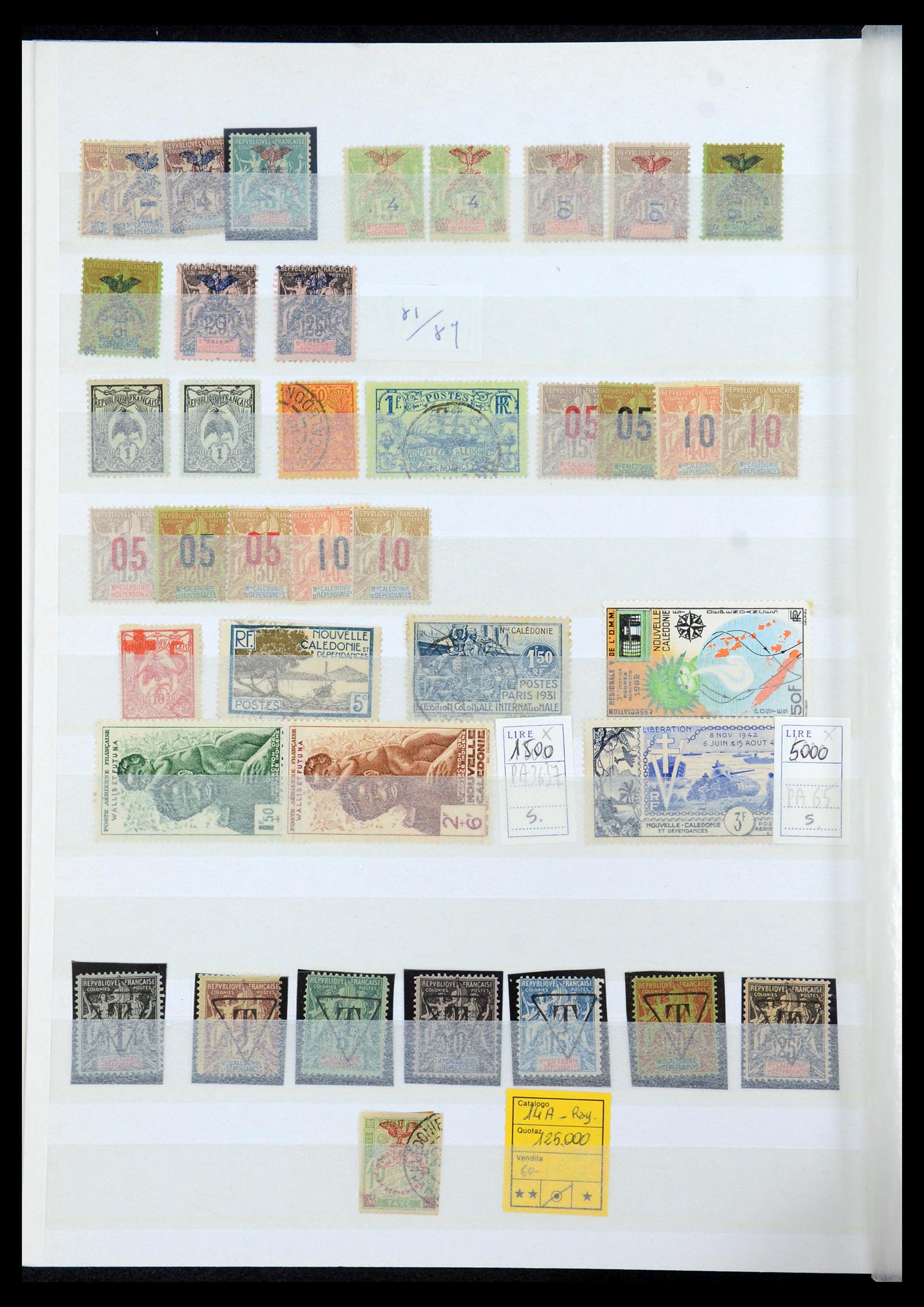 35745 042 - Postzegelverzameling 35745 Franse koloniën 1870-1995.