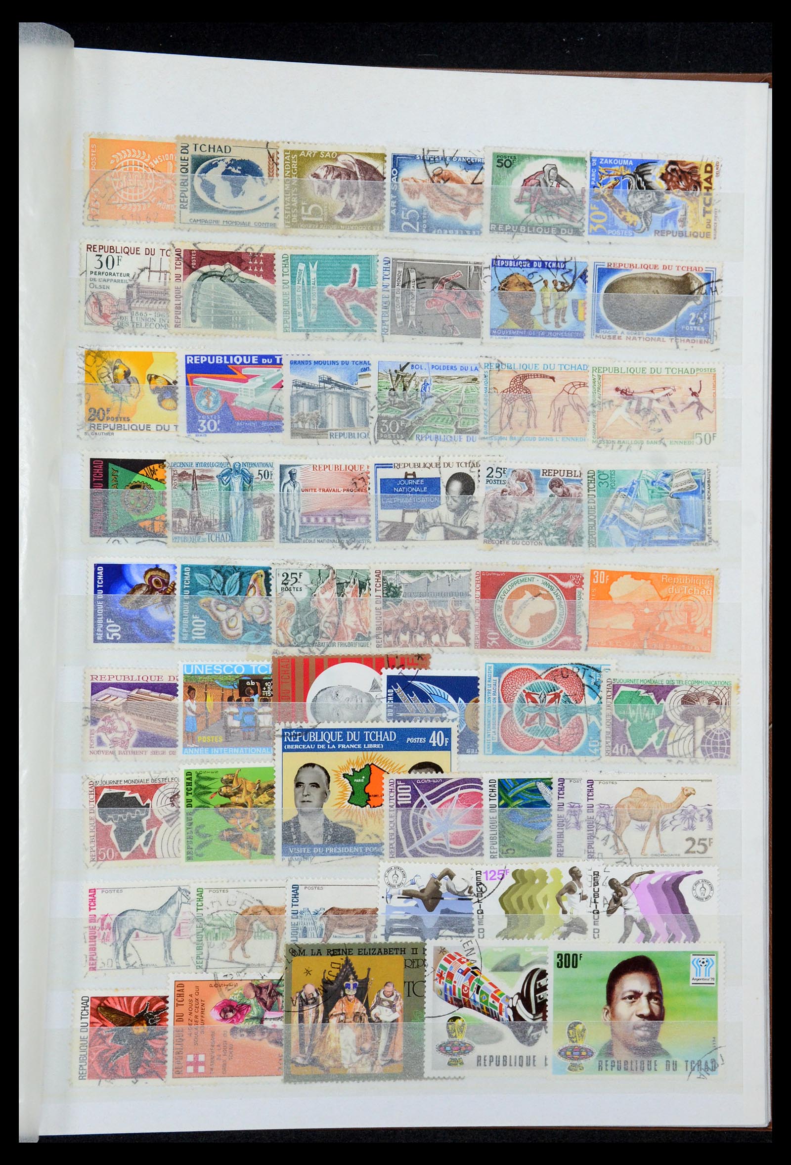 35745 045 - Postzegelverzameling 35745 Franse koloniën 1870-1995.