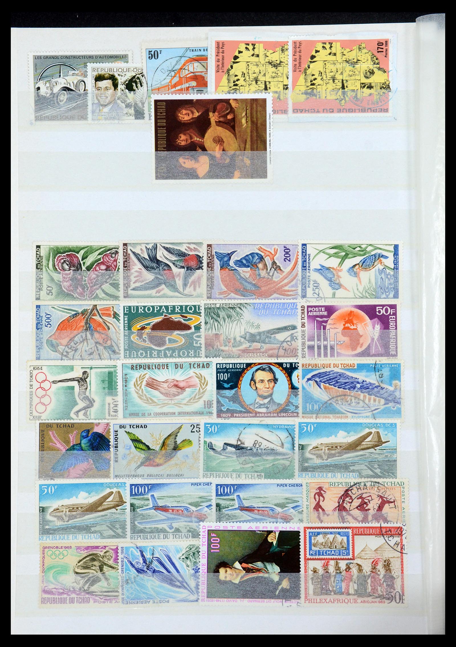 35745 046 - Postzegelverzameling 35745 Franse koloniën 1870-1995.