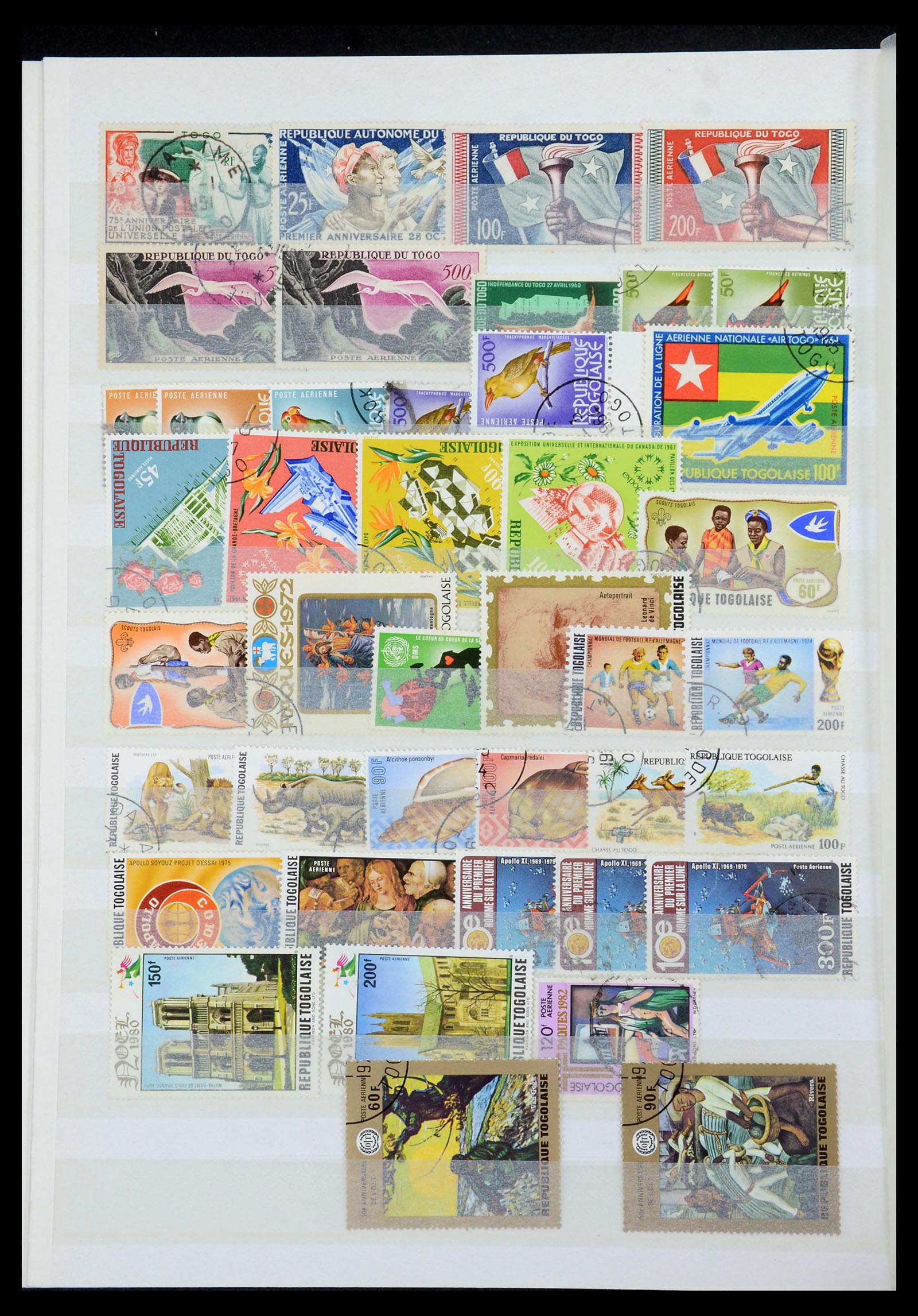 35745 051 - Postzegelverzameling 35745 Franse koloniën 1870-1995.