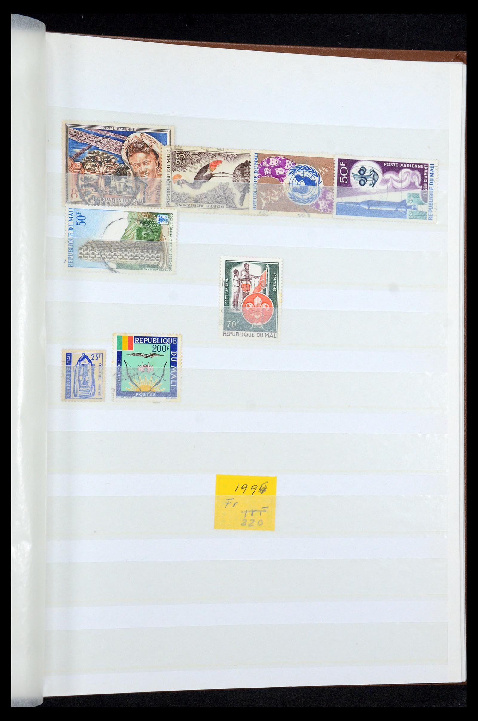 35745 053 - Postzegelverzameling 35745 Franse koloniën 1870-1995.