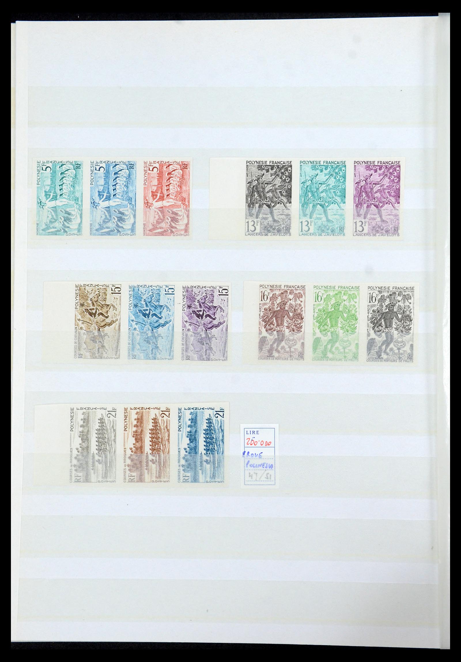 35745 054 - Postzegelverzameling 35745 Franse koloniën 1870-1995.