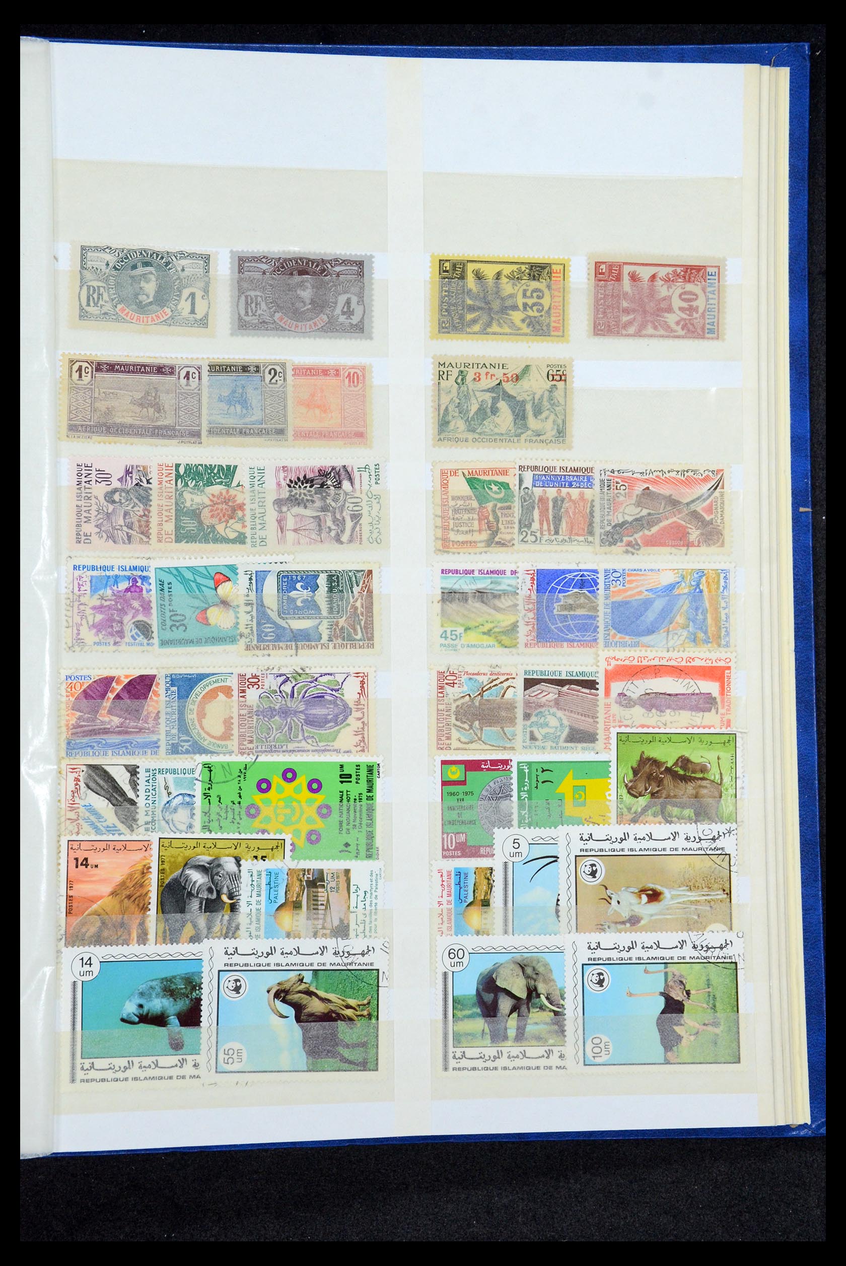 35746 039 - Postzegelverzameling 35746 Madagascar en Réunion 1880-1992.