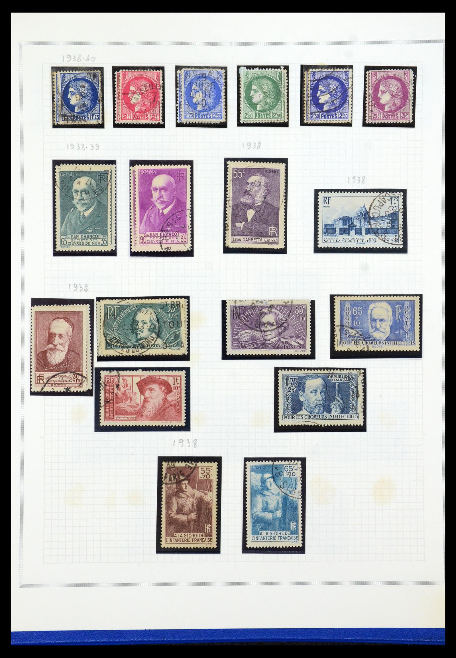 35749 020 - Postzegelverzameling 35749 Frankrijk 1849-1997.