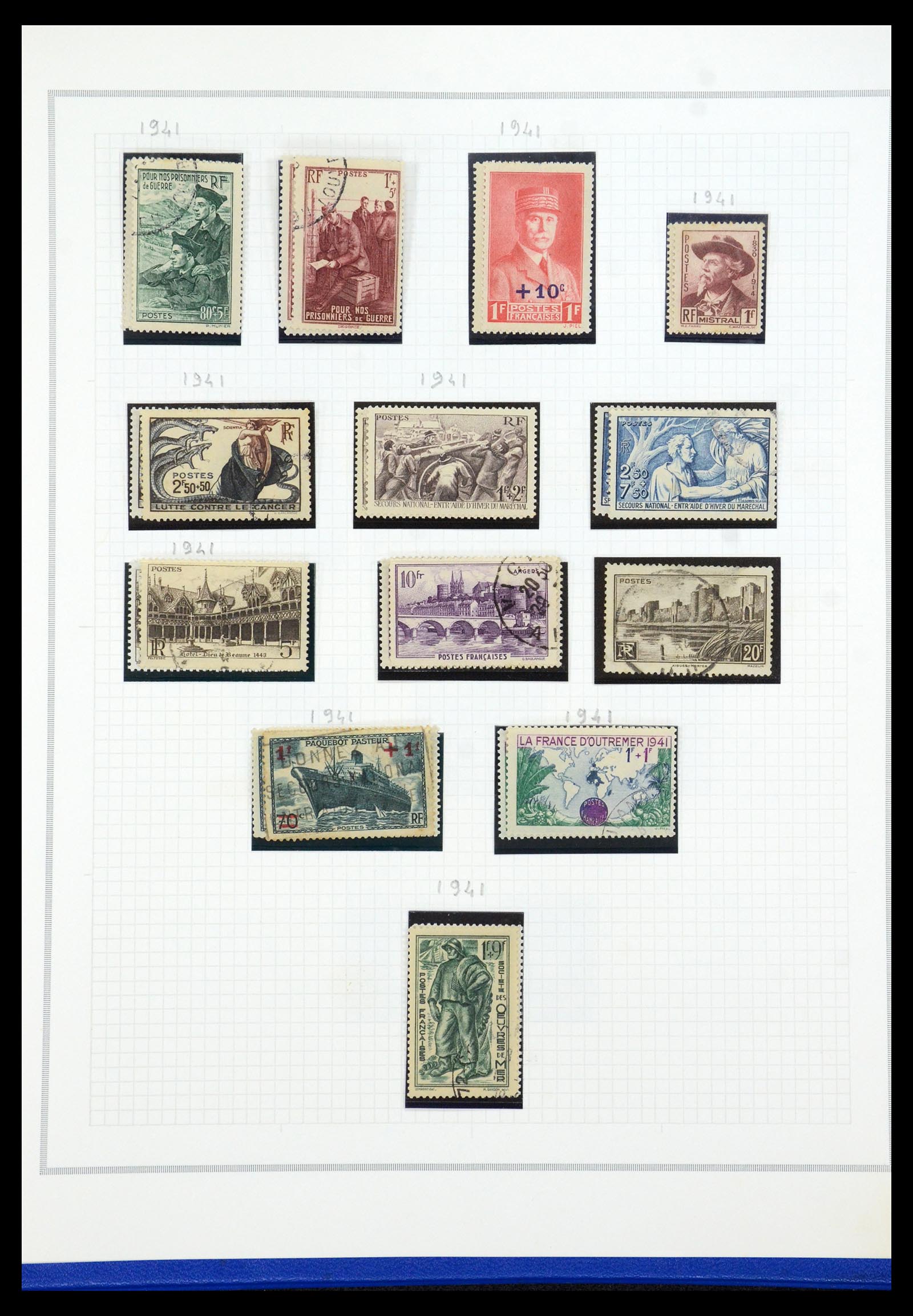 35749 027 - Postzegelverzameling 35749 Frankrijk 1849-1997.