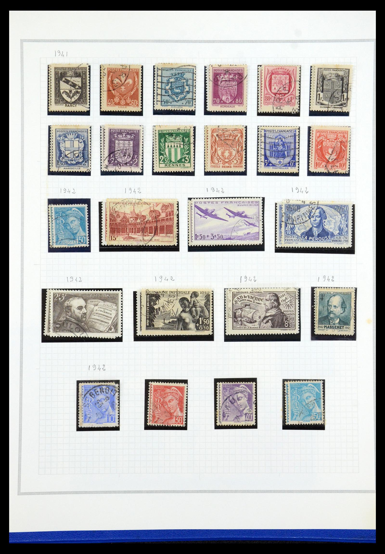 35749 029 - Postzegelverzameling 35749 Frankrijk 1849-1997.