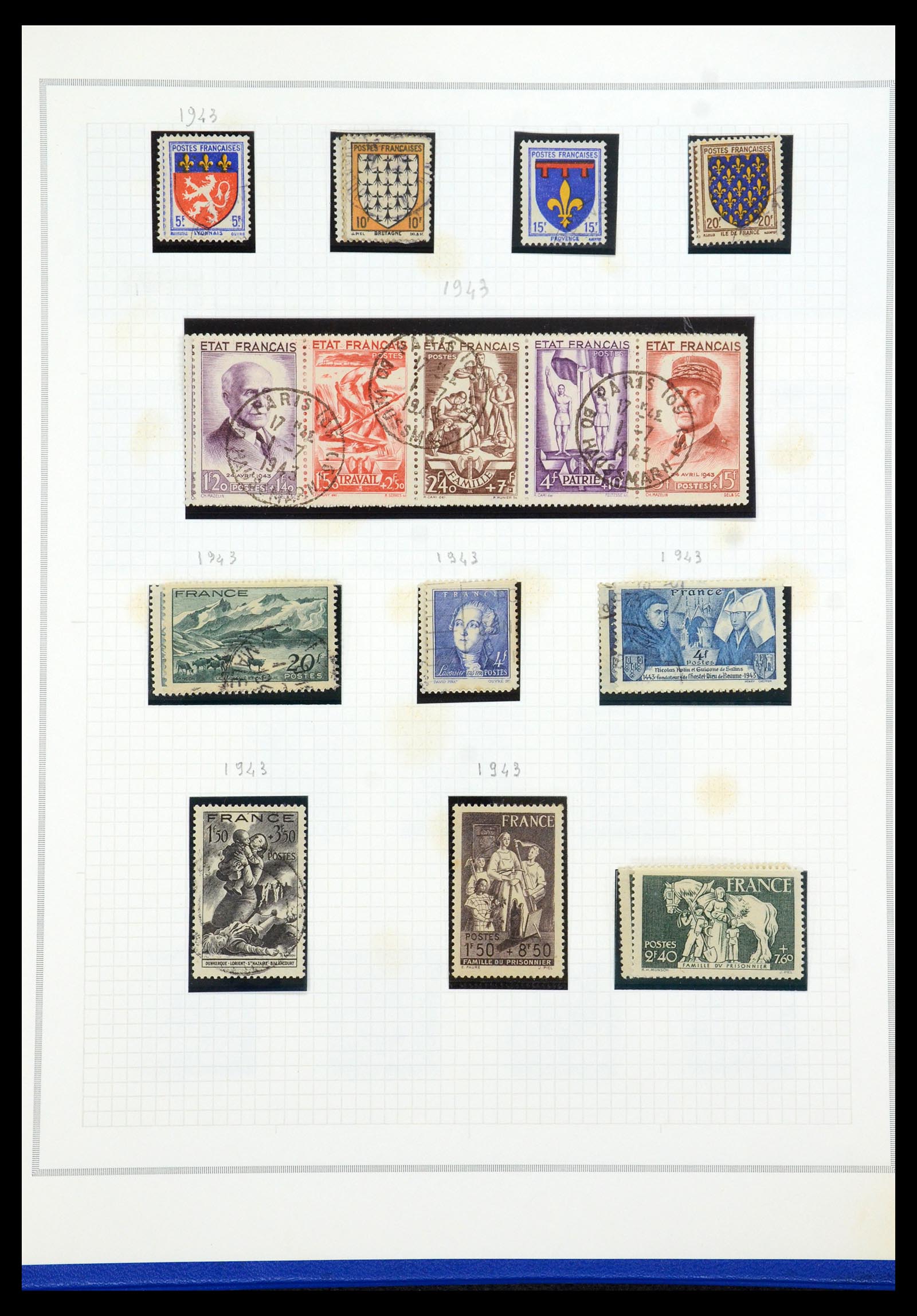35749 031 - Postzegelverzameling 35749 Frankrijk 1849-1997.