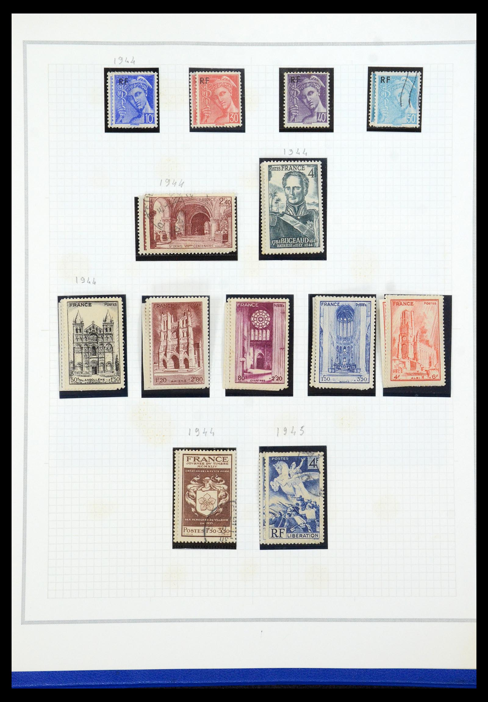 35749 035 - Postzegelverzameling 35749 Frankrijk 1849-1997.