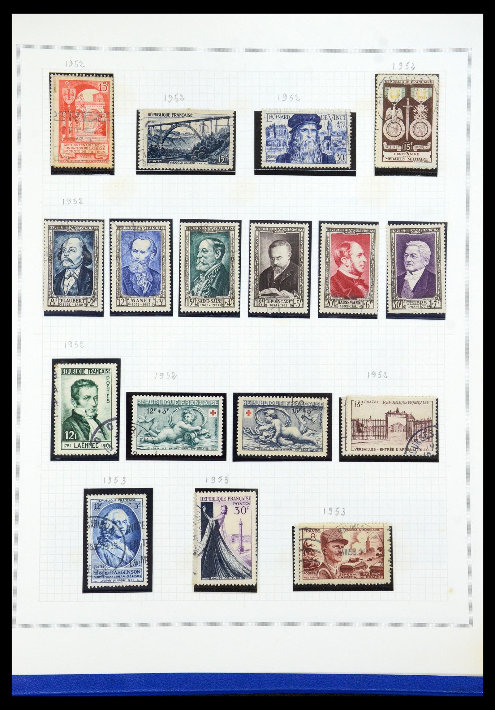 35749 050 - Postzegelverzameling 35749 Frankrijk 1849-1997.