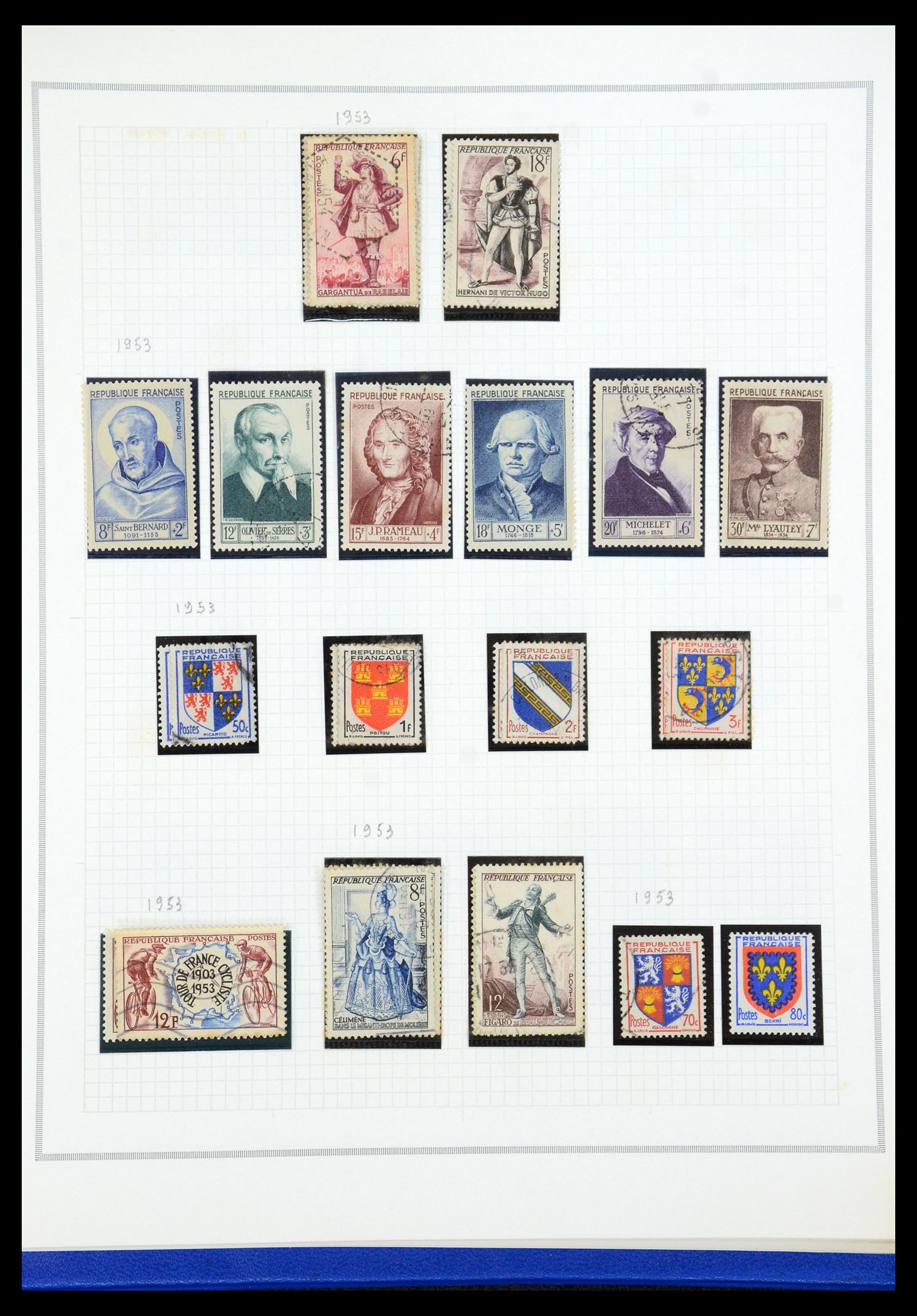 35749 051 - Postzegelverzameling 35749 Frankrijk 1849-1997.