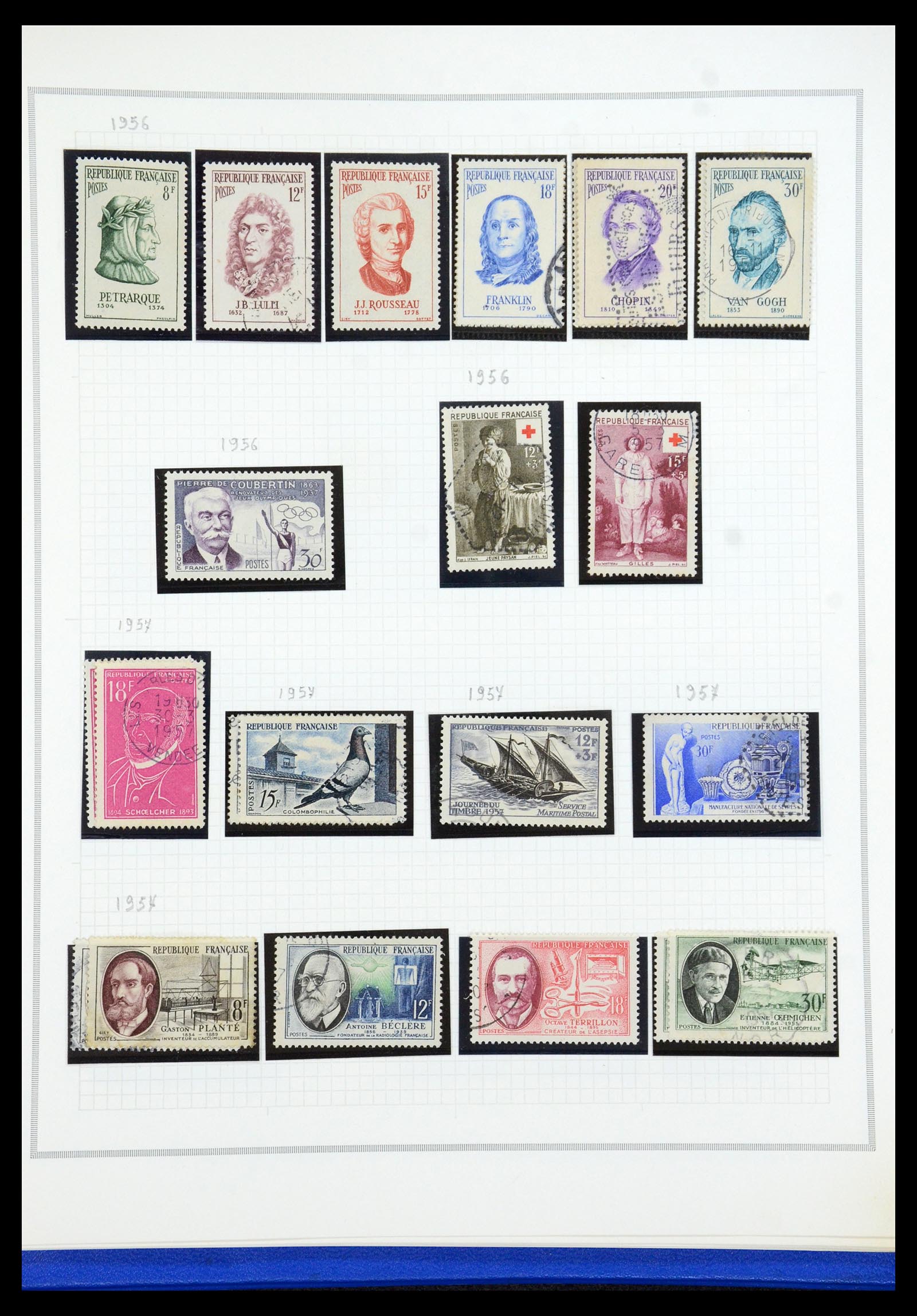 35749 060 - Postzegelverzameling 35749 Frankrijk 1849-1997.