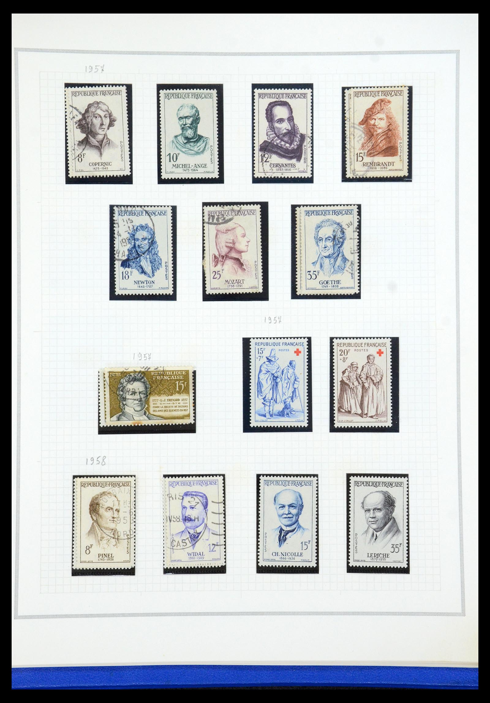 35749 063 - Postzegelverzameling 35749 Frankrijk 1849-1997.