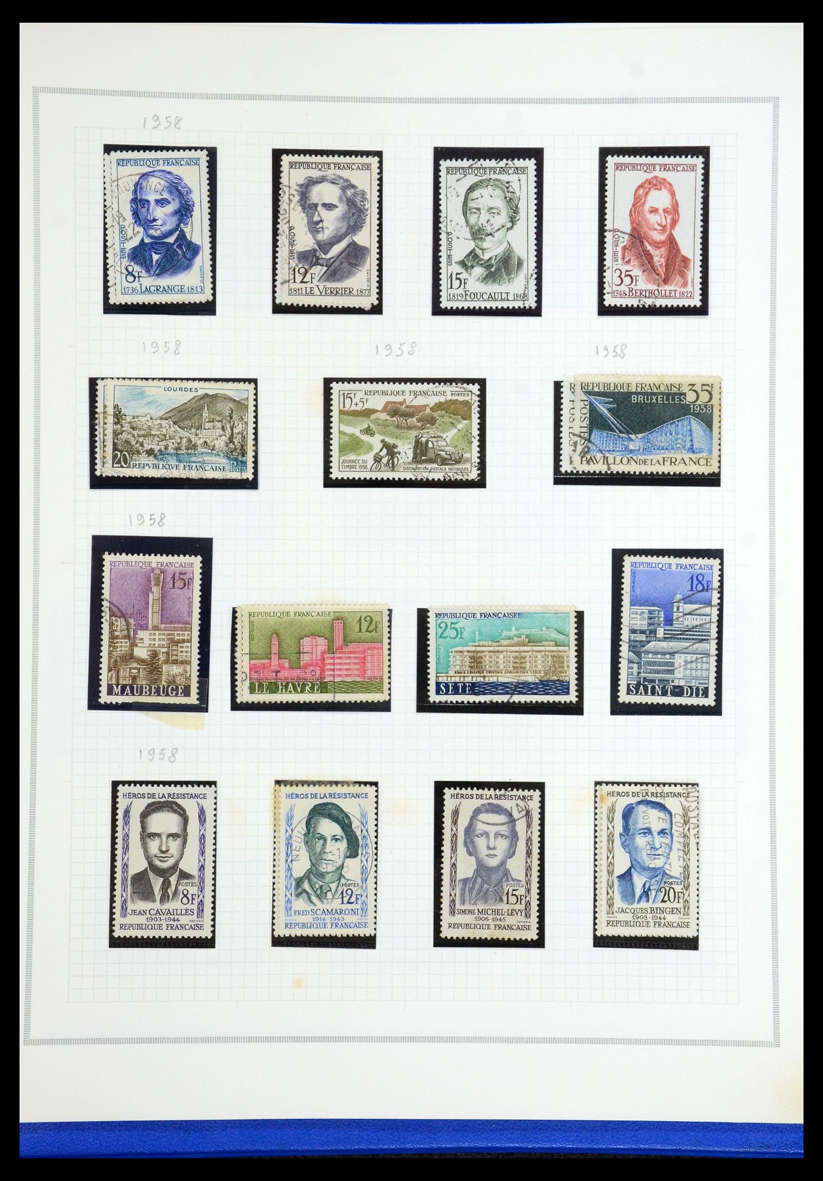 35749 064 - Postzegelverzameling 35749 Frankrijk 1849-1997.