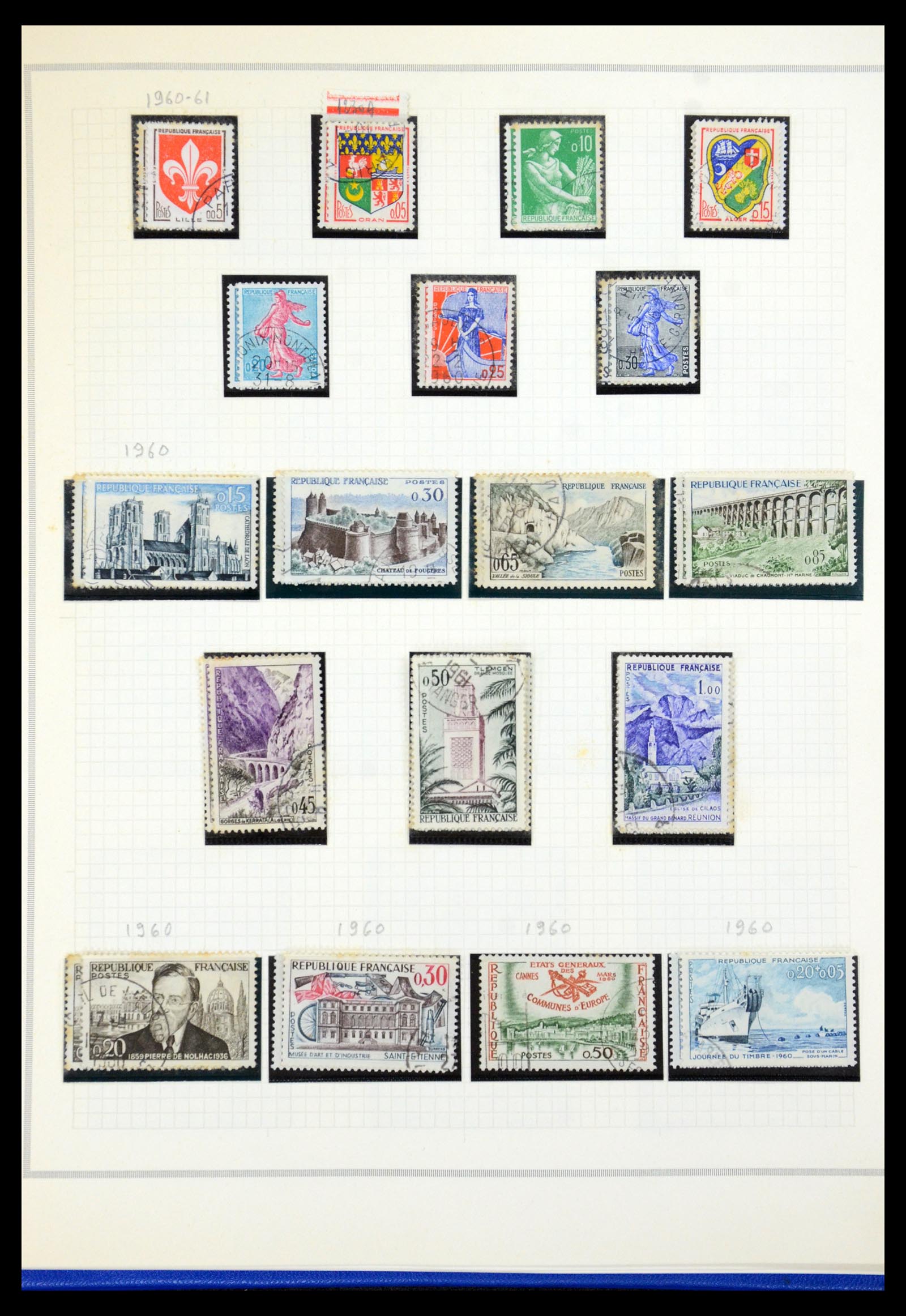 35749 070 - Postzegelverzameling 35749 Frankrijk 1849-1997.
