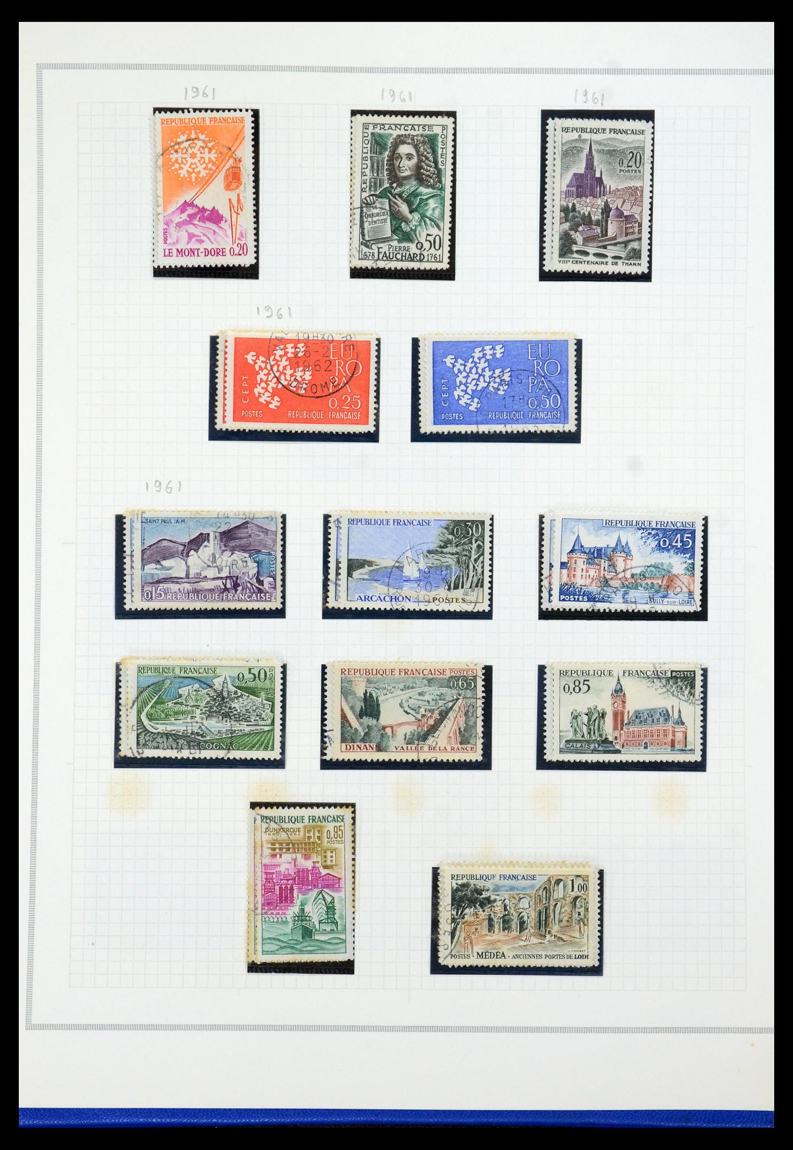 35749 075 - Postzegelverzameling 35749 Frankrijk 1849-1997.