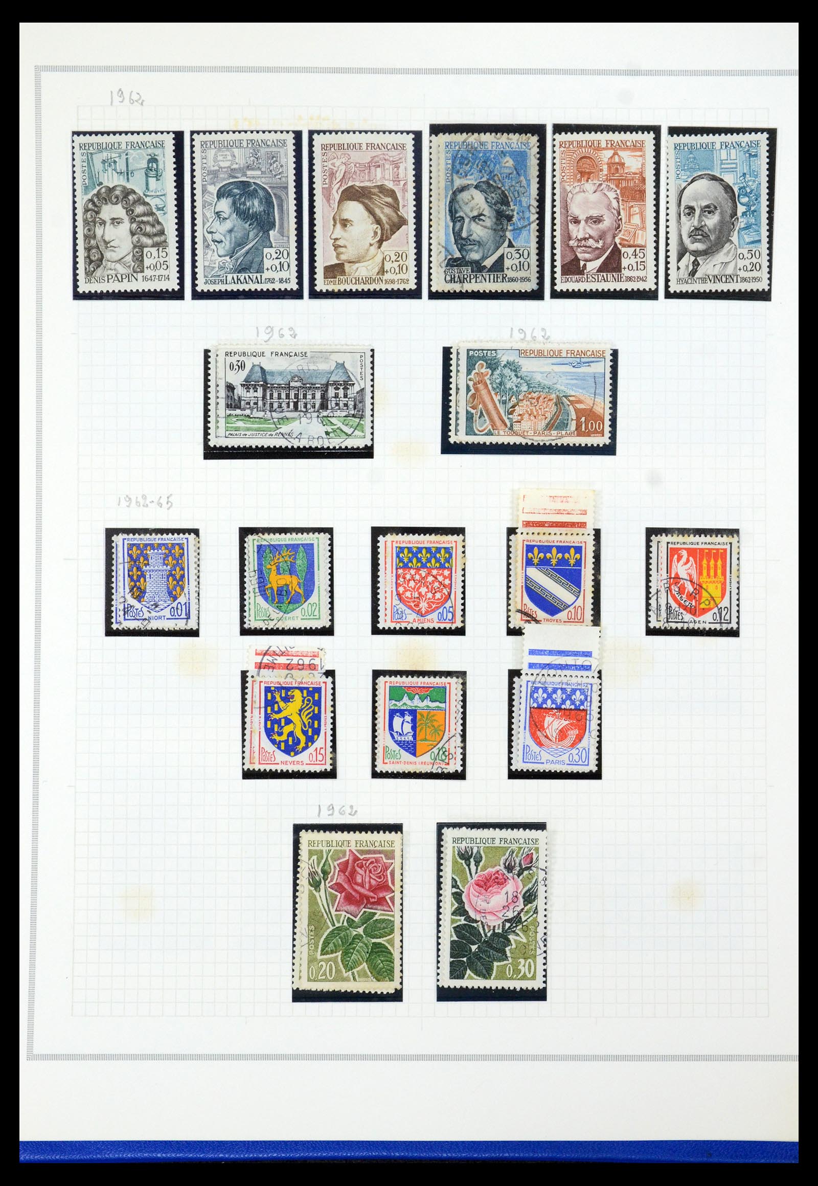 35749 078 - Postzegelverzameling 35749 Frankrijk 1849-1997.