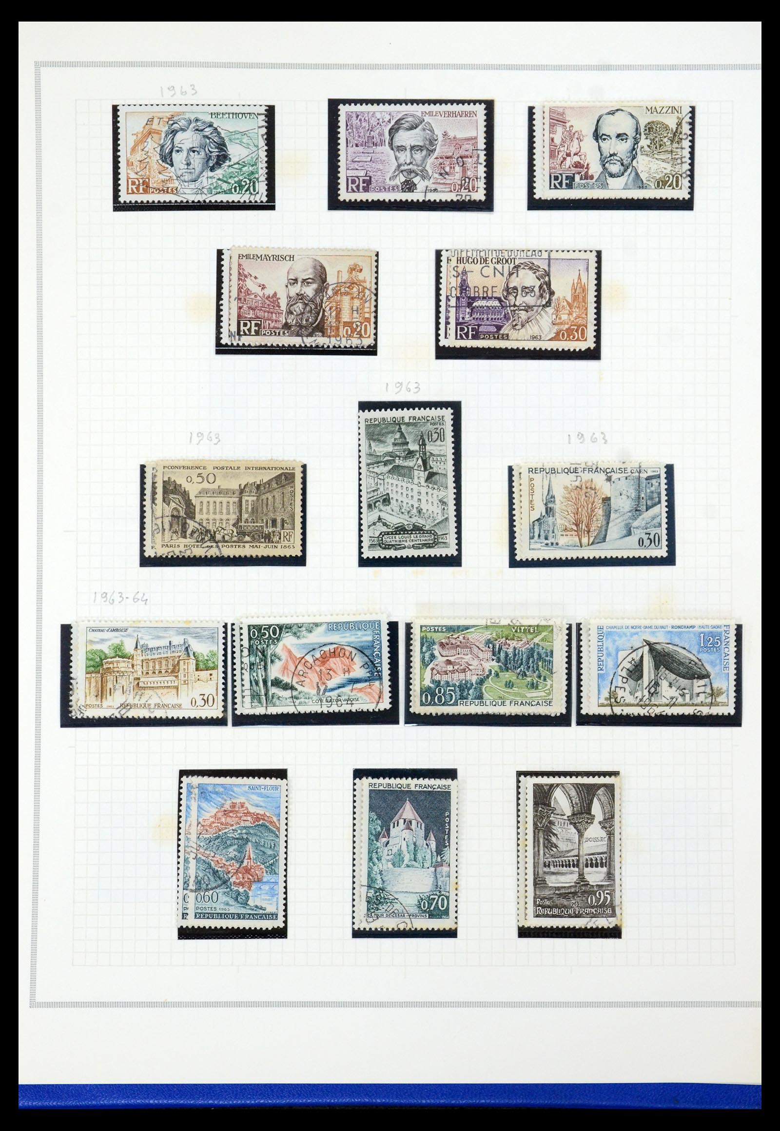 35749 081 - Stamp Collection 35749 France 1849-1997.