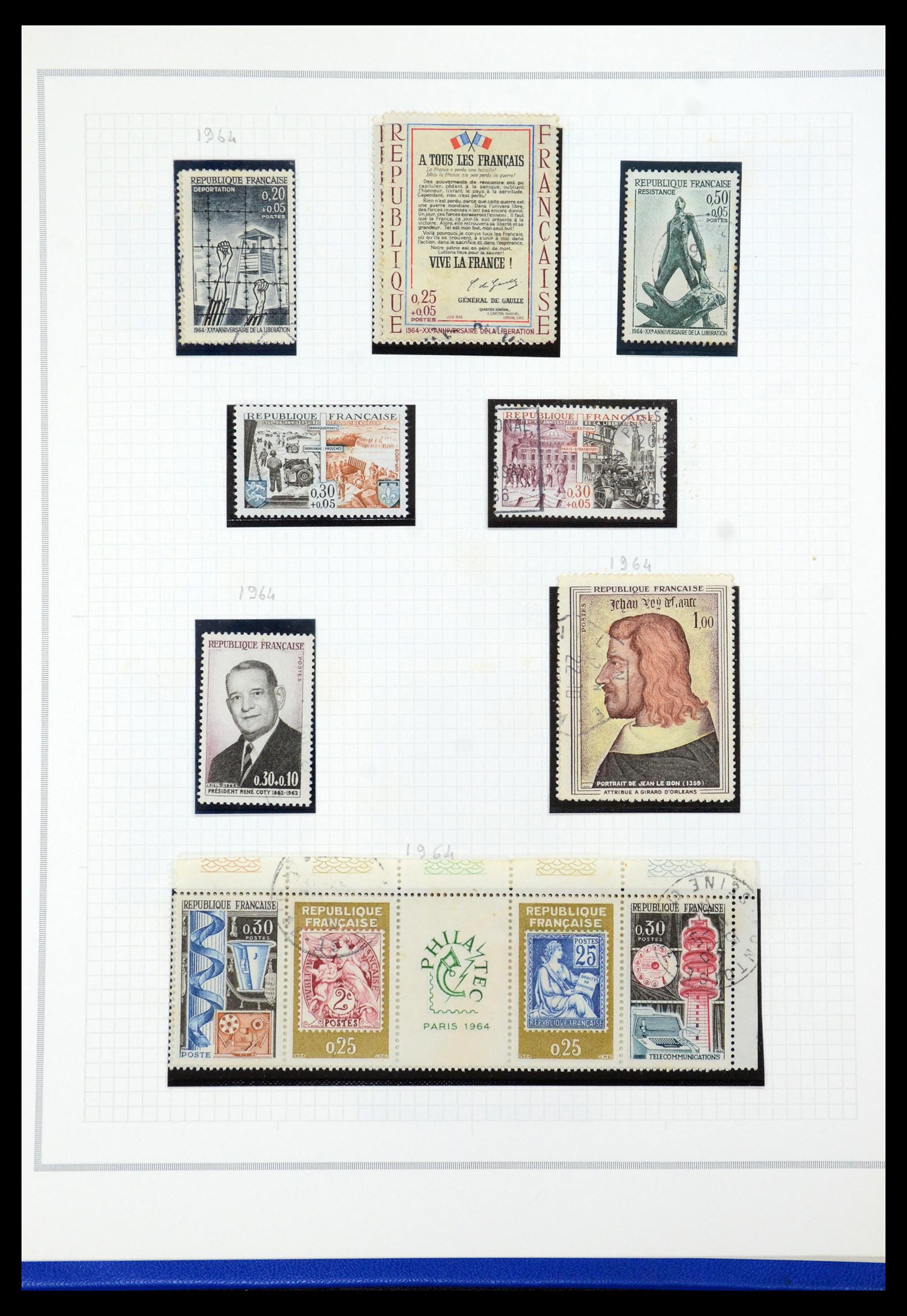 35749 083 - Stamp Collection 35749 France 1849-1997.