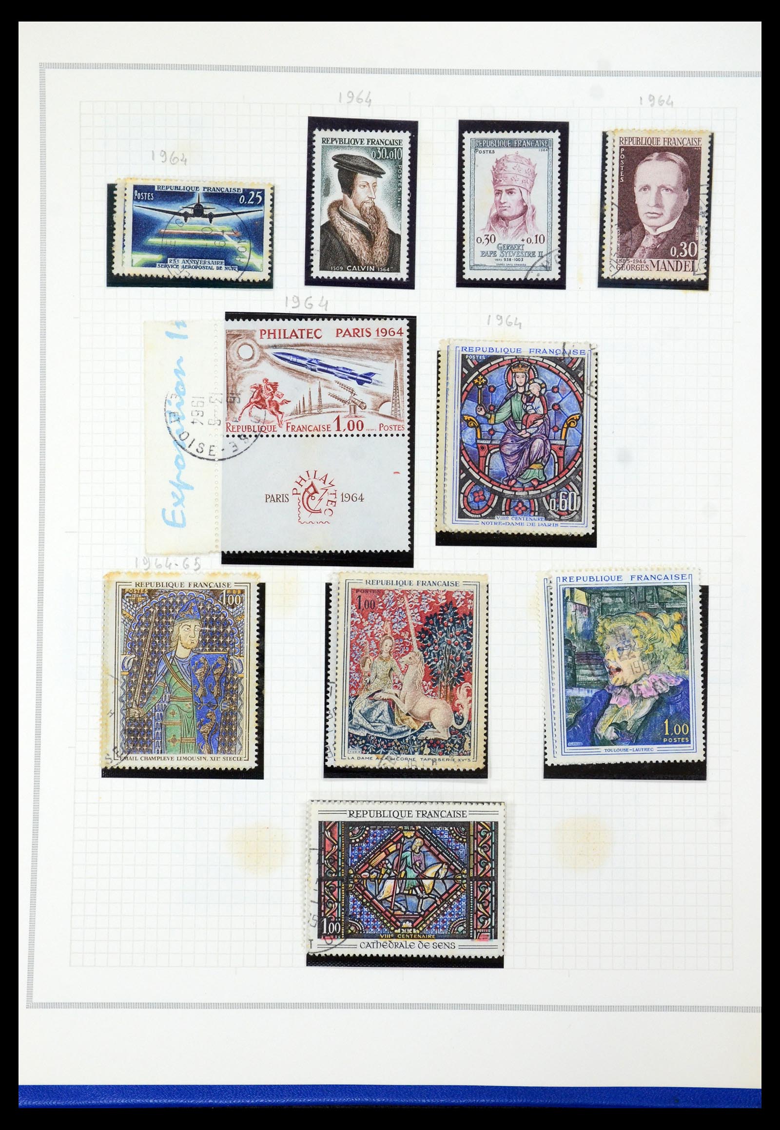 35749 084 - Stamp Collection 35749 France 1849-1997.