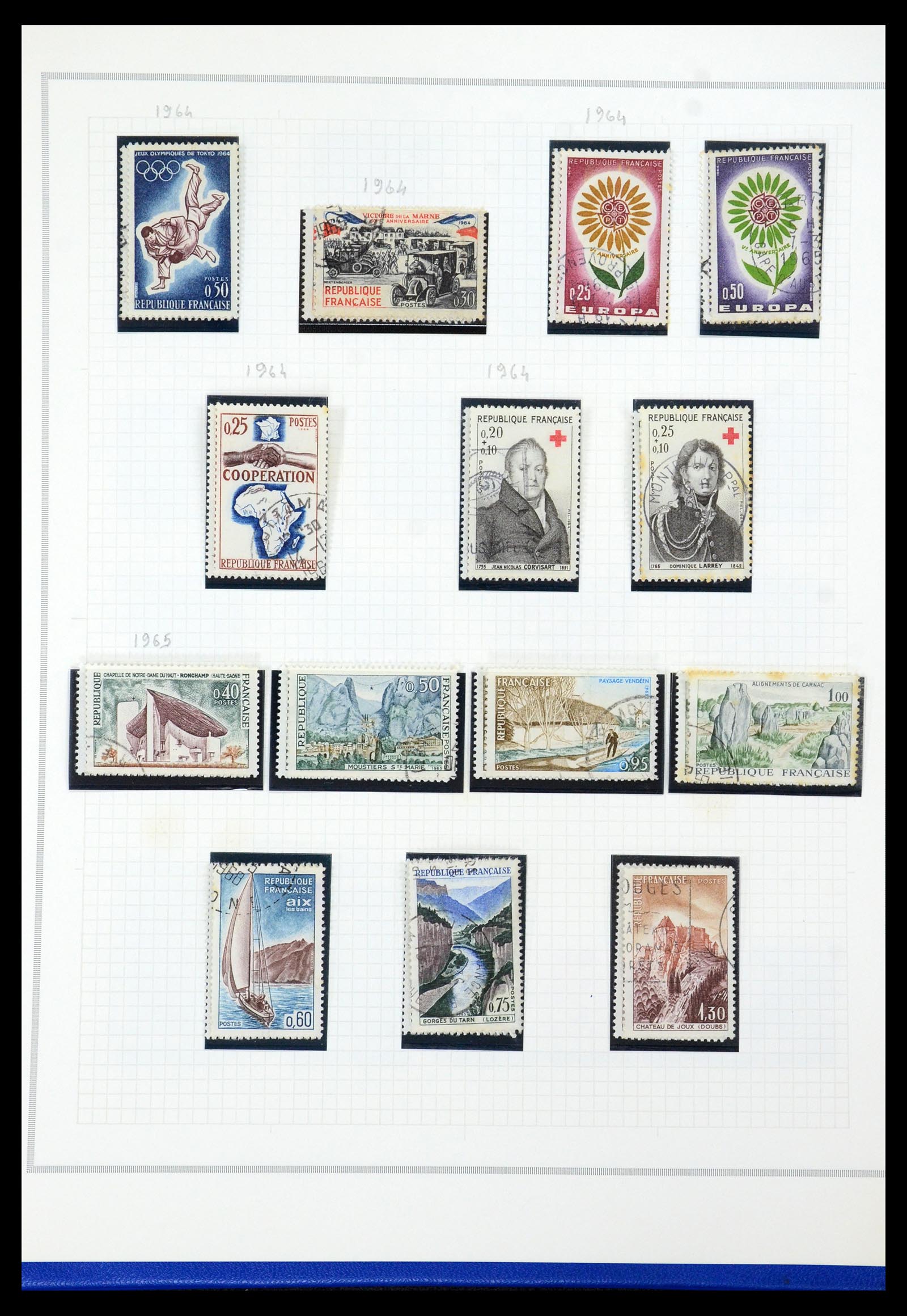 35749 085 - Stamp Collection 35749 France 1849-1997.