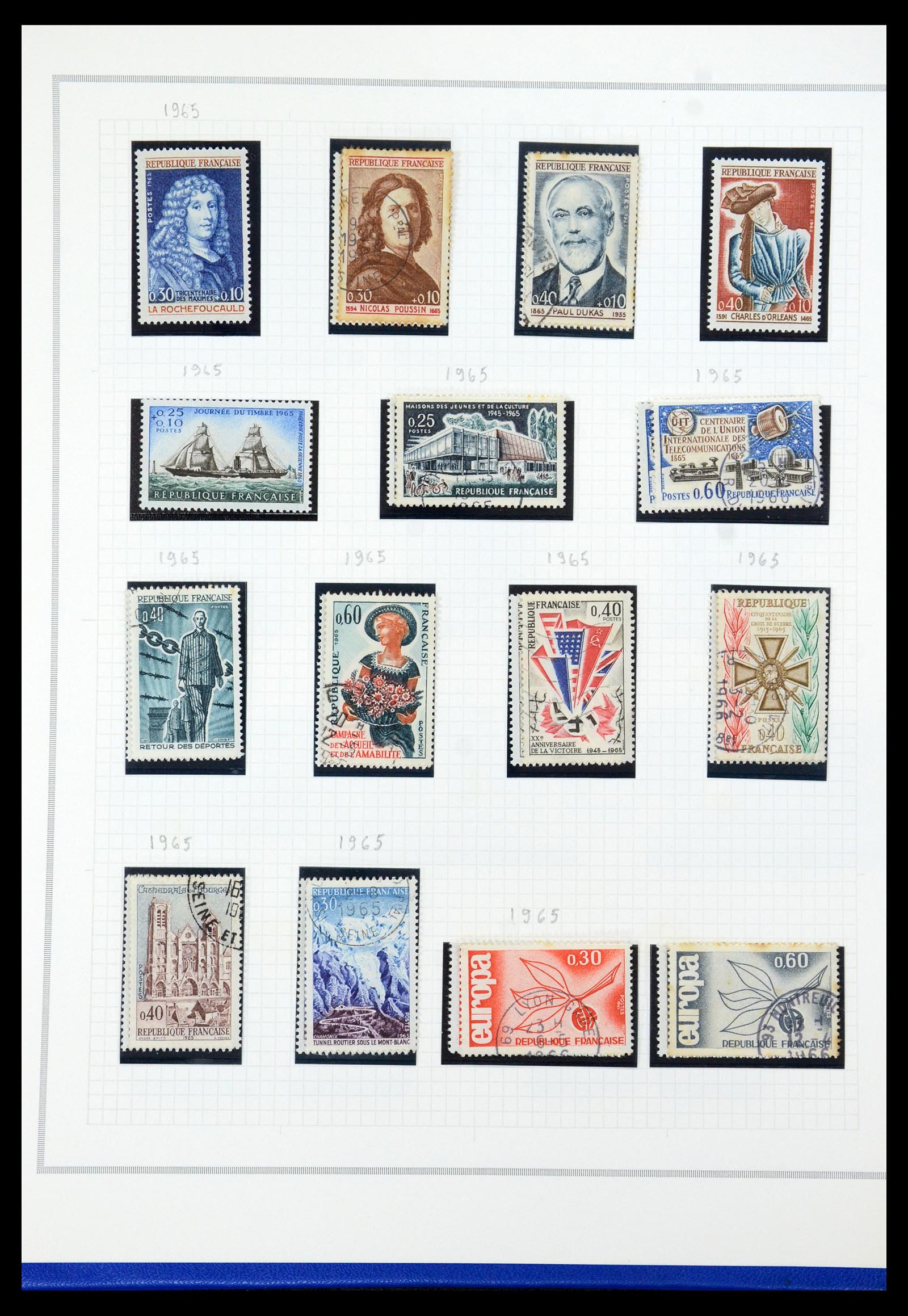 35749 086 - Stamp Collection 35749 France 1849-1997.