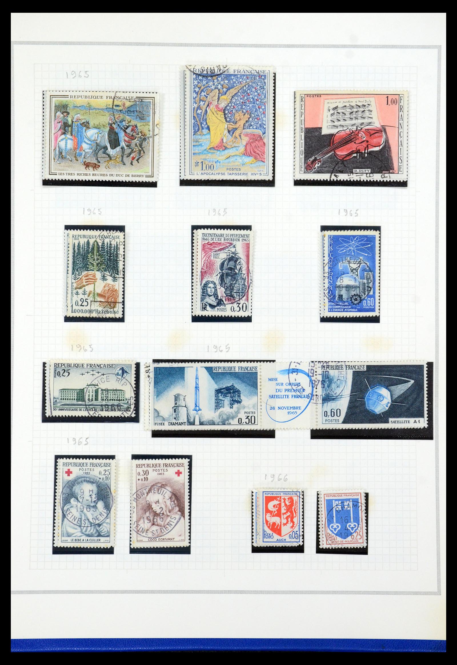 35749 087 - Stamp Collection 35749 France 1849-1997.