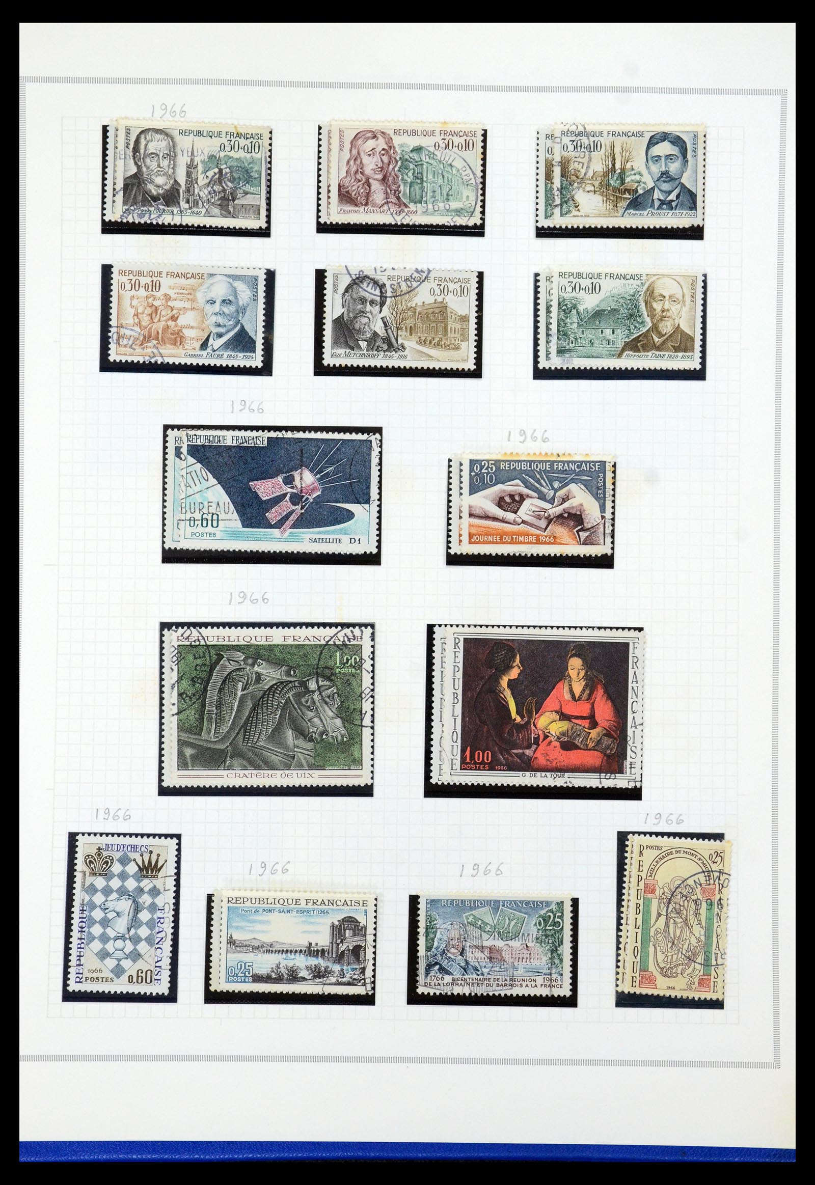 35749 088 - Stamp Collection 35749 France 1849-1997.