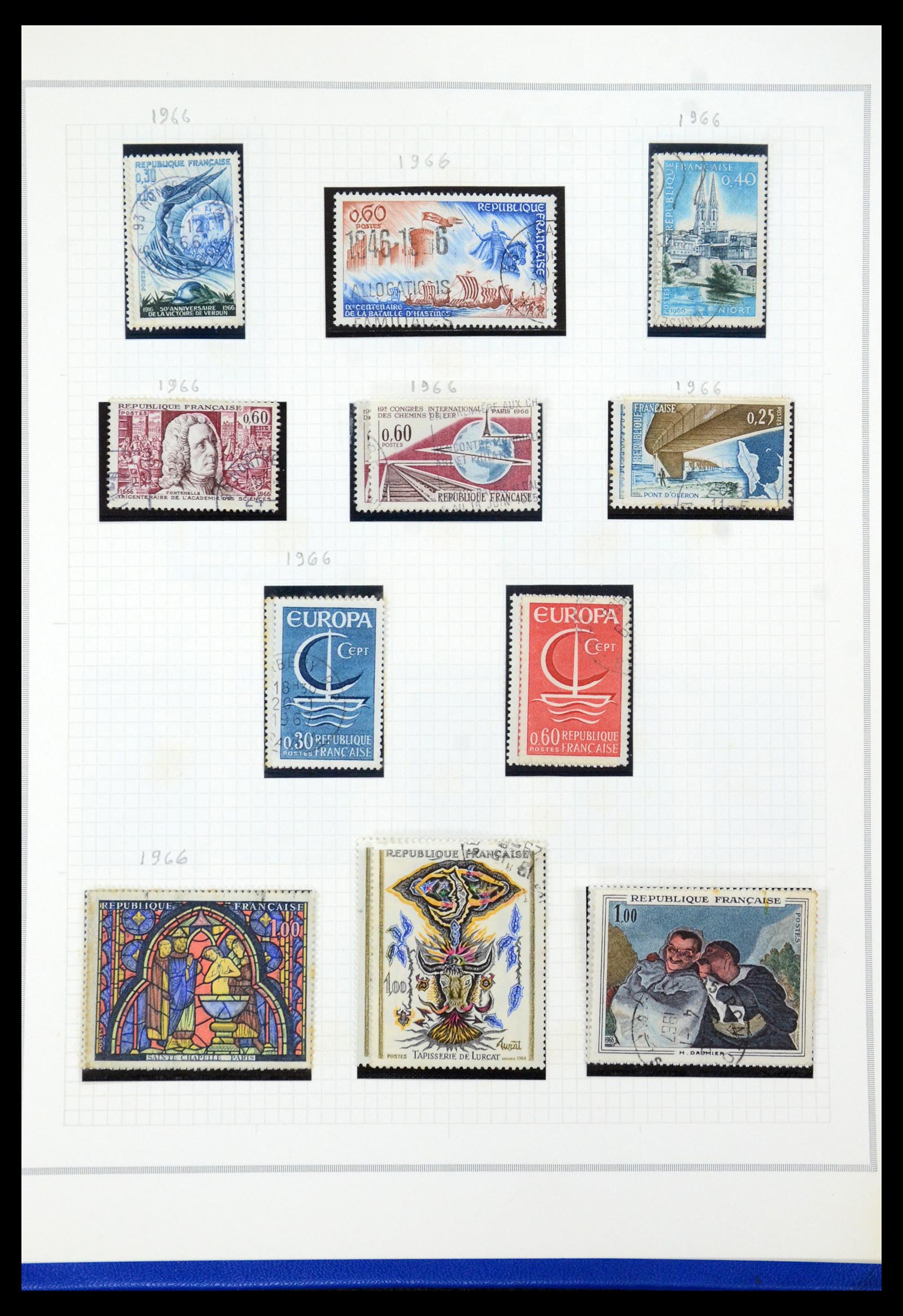 35749 089 - Stamp Collection 35749 France 1849-1997.