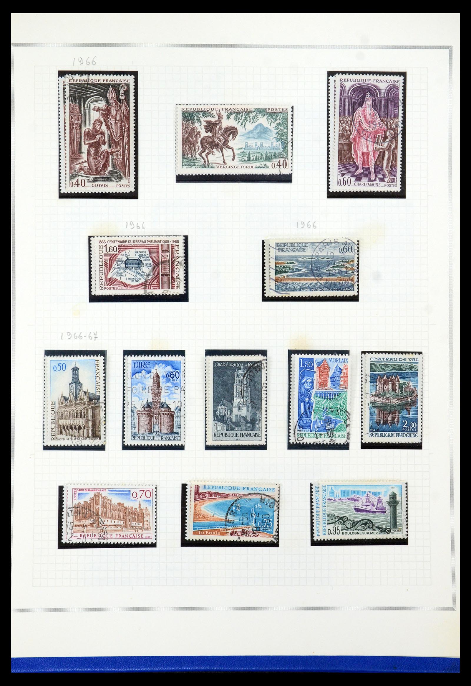 35749 090 - Stamp Collection 35749 France 1849-1997.