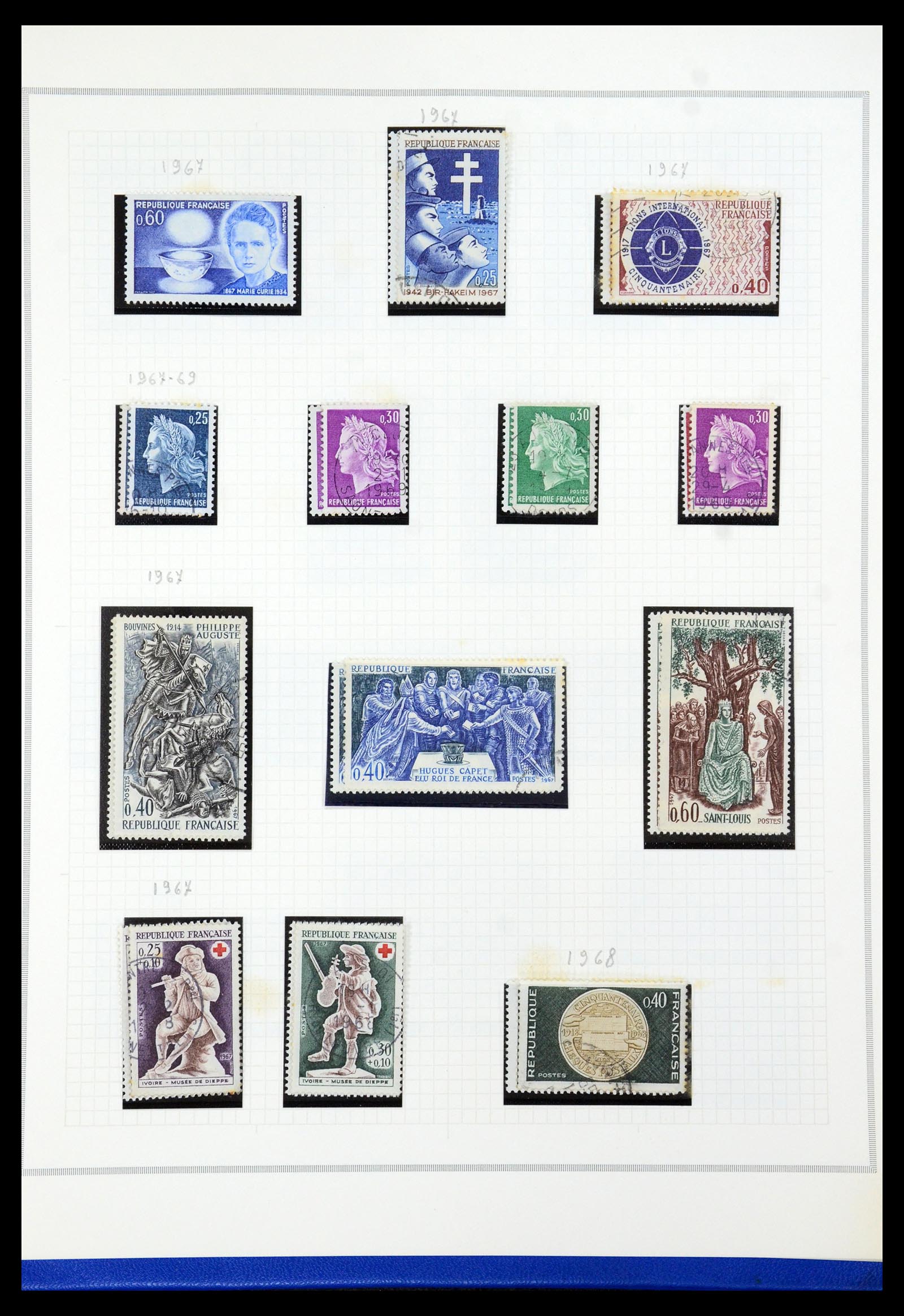 35749 093 - Stamp Collection 35749 France 1849-1997.
