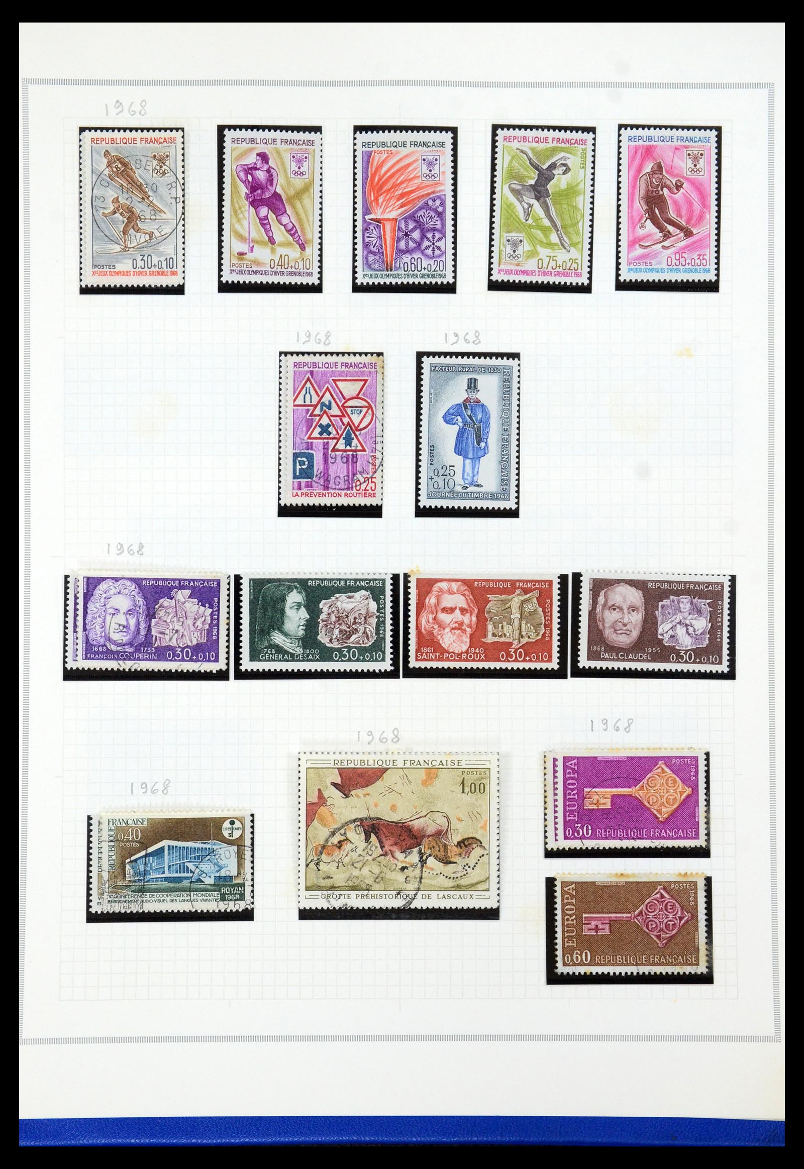 35749 094 - Stamp Collection 35749 France 1849-1997.